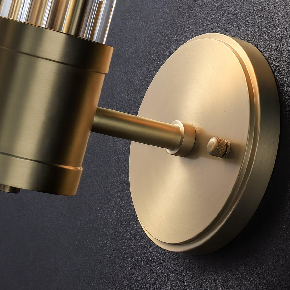 Vevenisra Nordic Art Cylinder Glass Wall Light