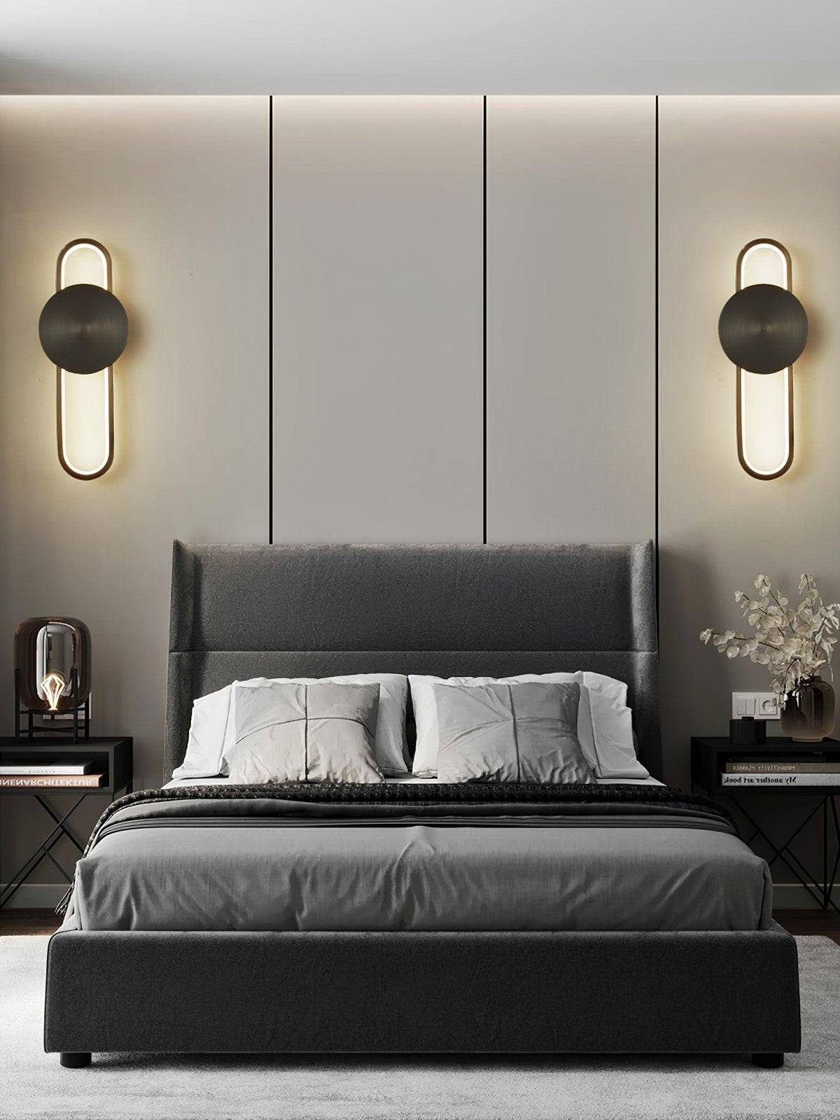 Orieniella Modern Minimalist Brass Wall Lamp