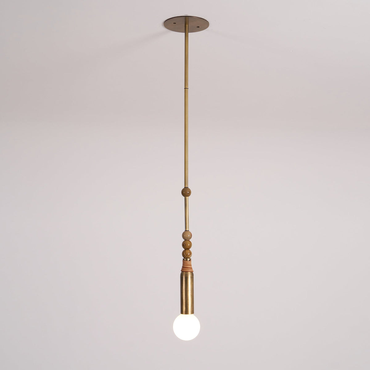 Alvuvyn Modern Minimalist Marble Pendant Light