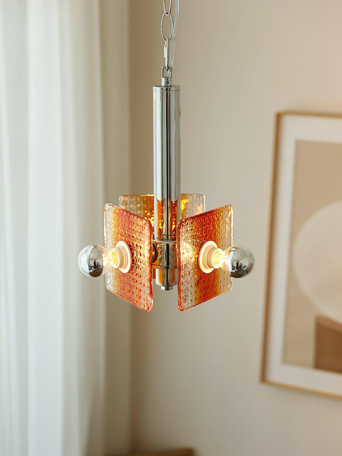 Vesk Glass Elegant Pendant Light
