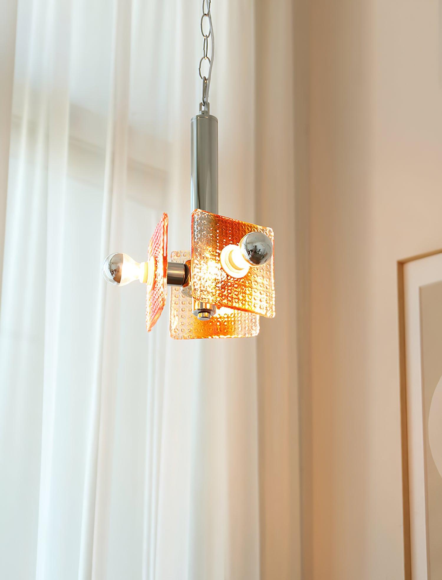Vesk Glass Elegant Pendant Light