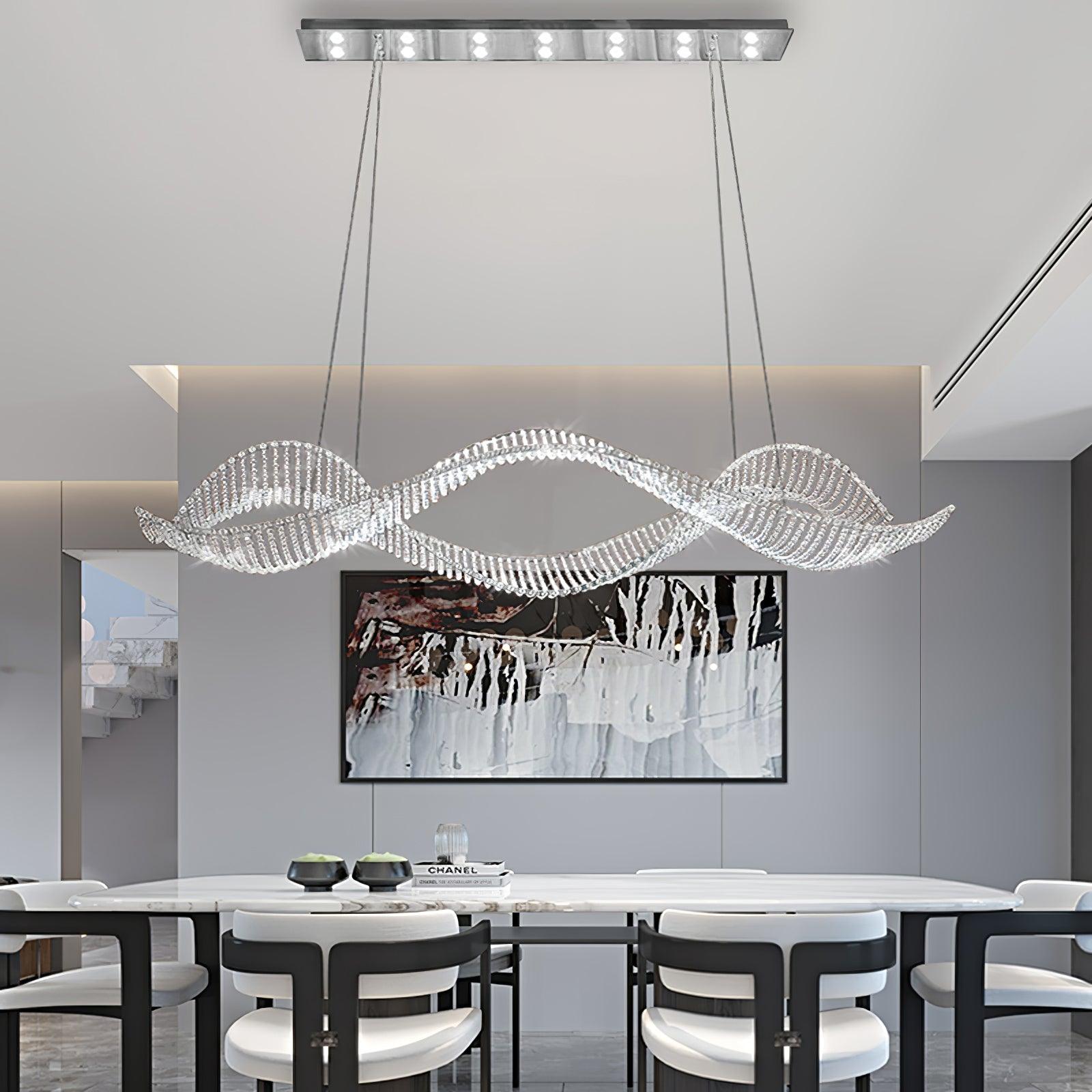 Caelox Postmodern Luxury Crystal Chandelier