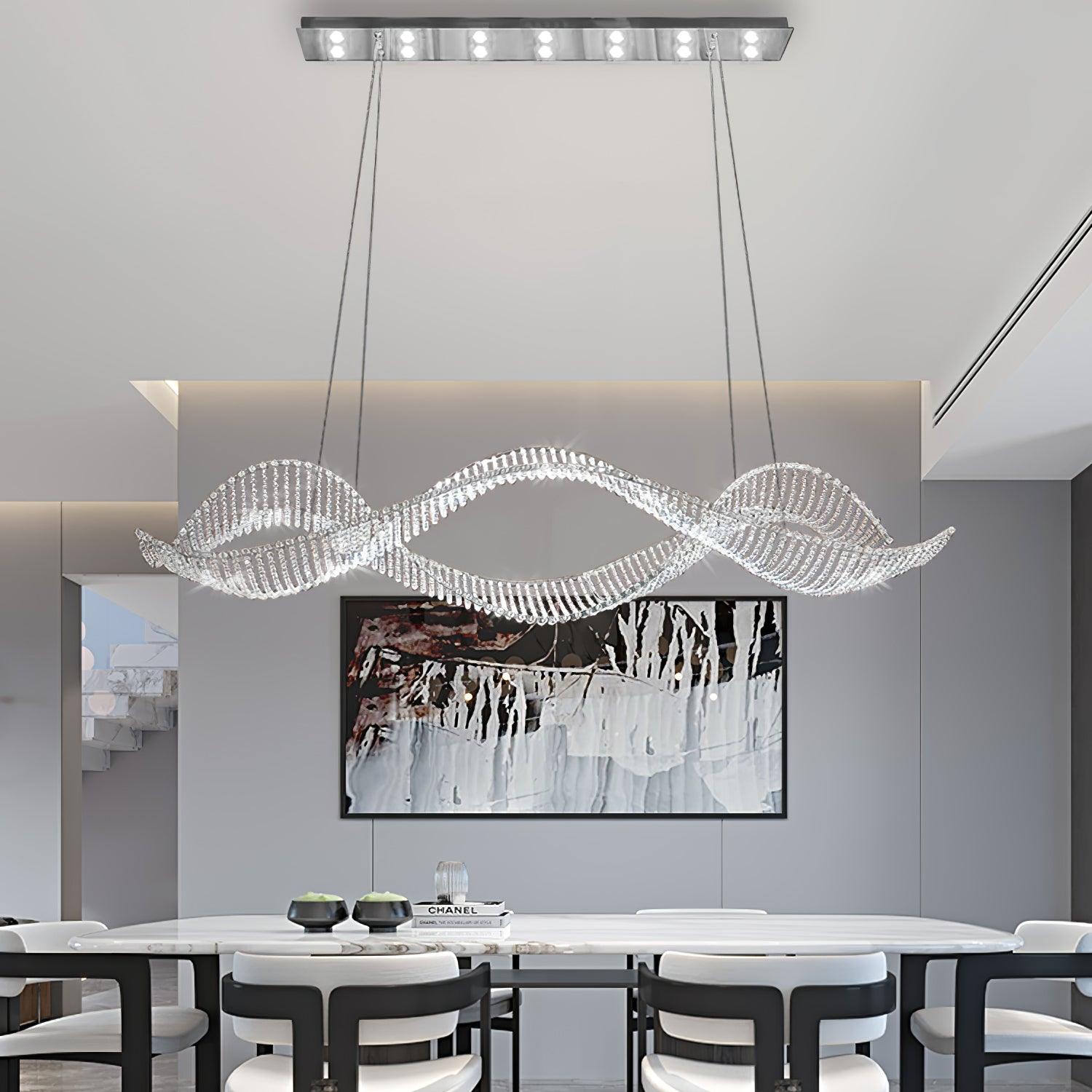 Caelox Postmodern Luxury Crystal Chandelier