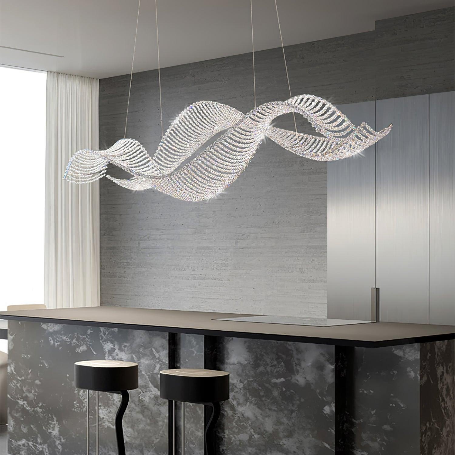 Caelox Postmodern Luxury Crystal Chandelier