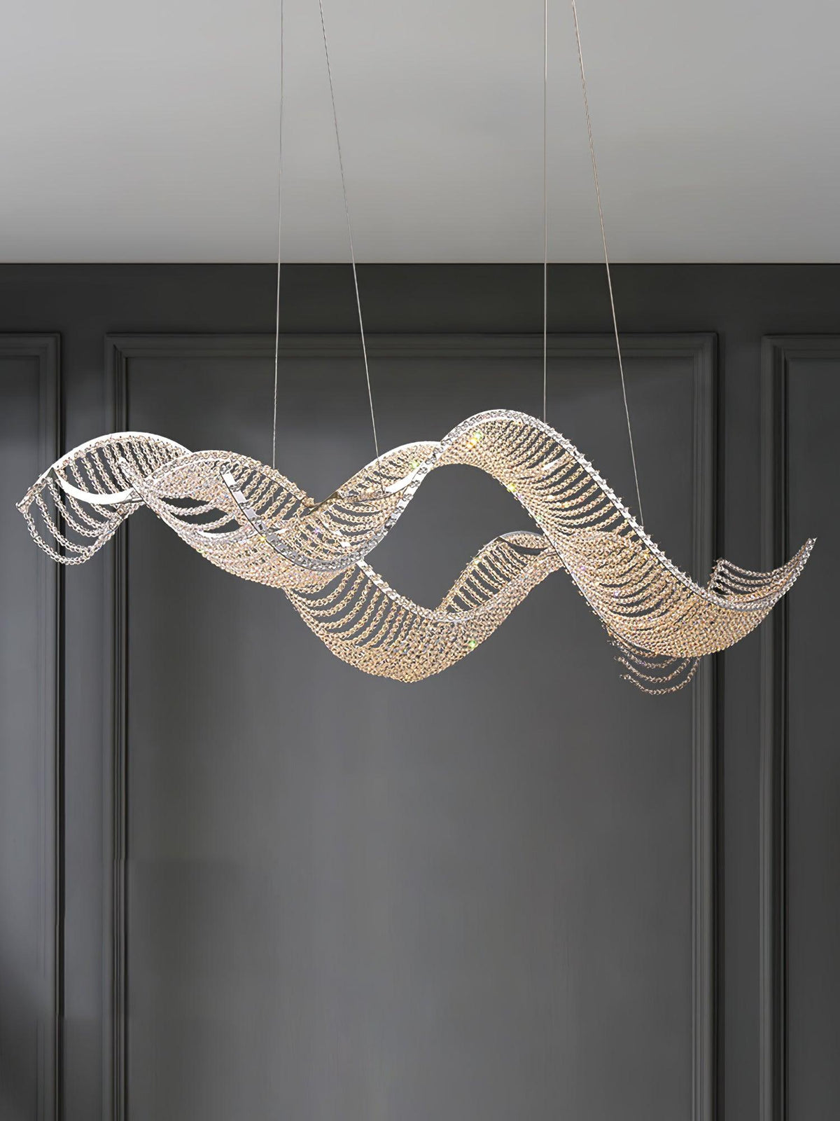 Caelox Postmodern Luxury Crystal Chandelier
