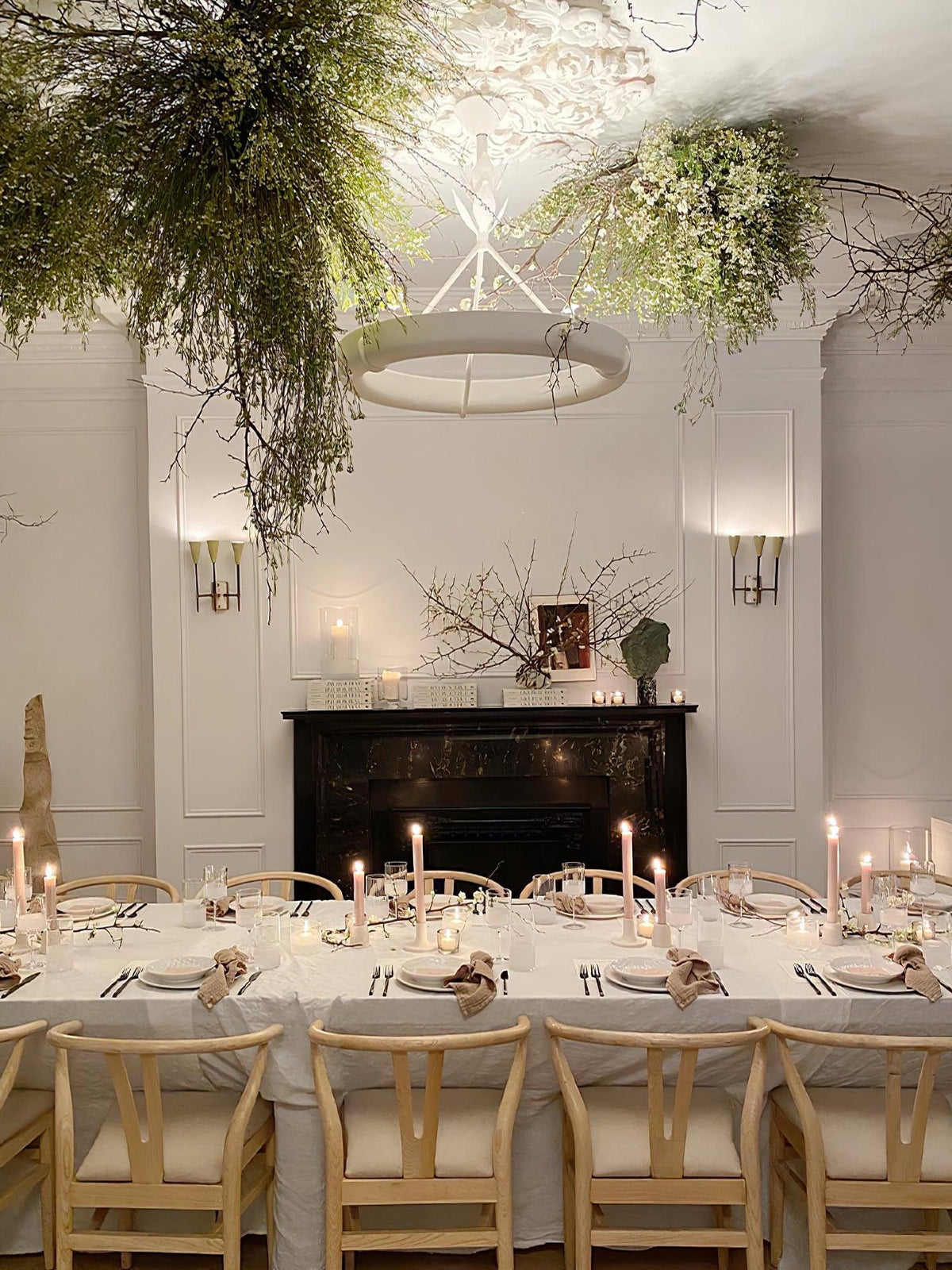 Sorarena Plaster Chandelier