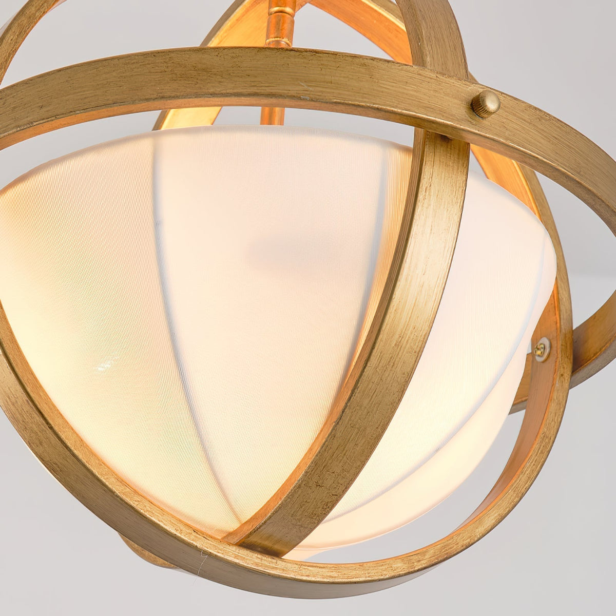 Aevuvyi Modern Minimalist Metal Fabric Pendant Lamp