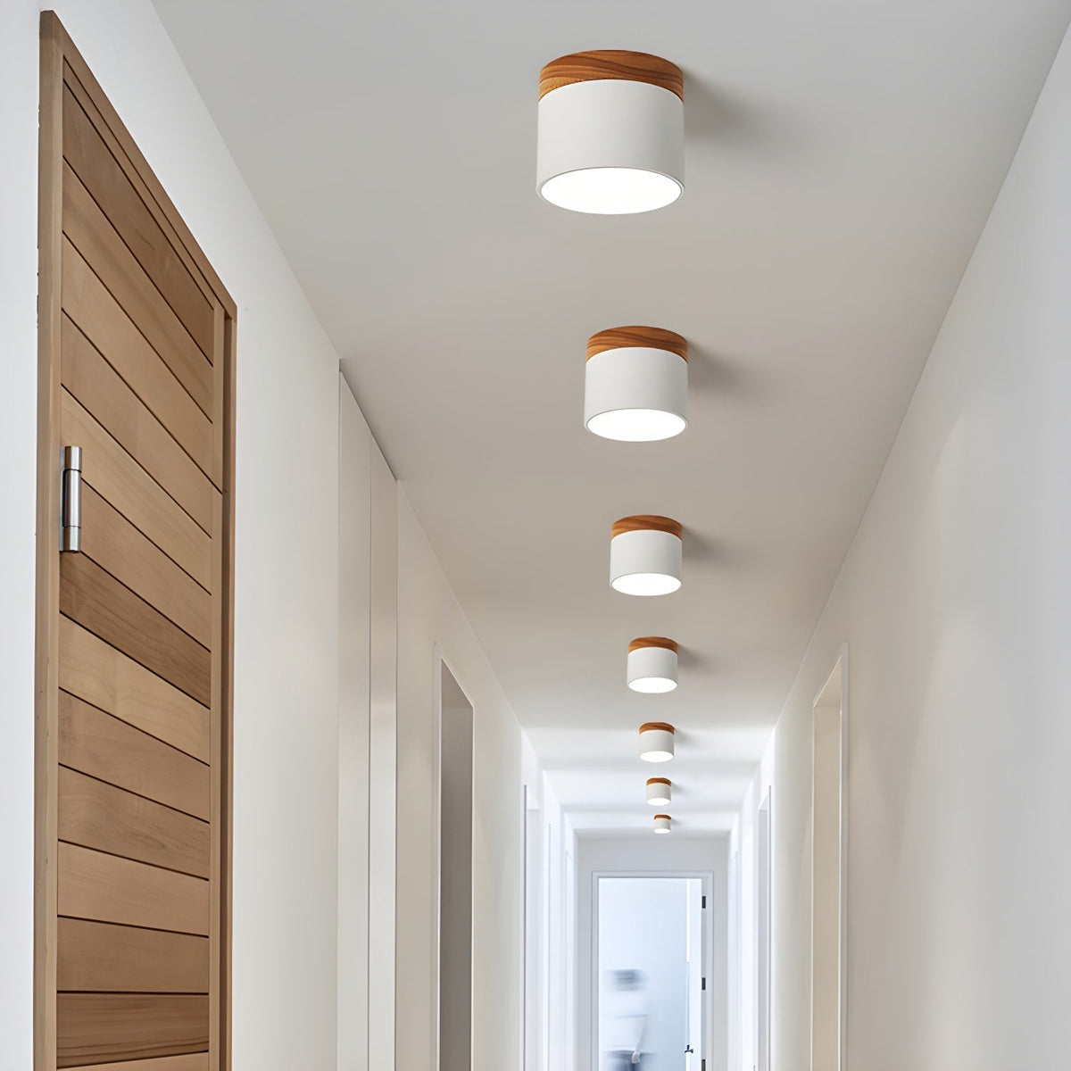 Caveleth Modern Minimalist Wooden Surface Downlight