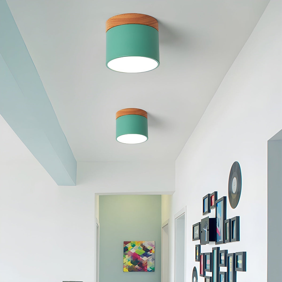 Caveleth Modern Minimalist Wooden Surface Downlight
