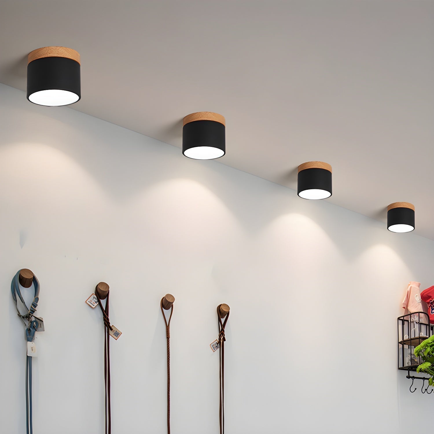 Caveleth Modern Minimalist Wooden Surface Downlight