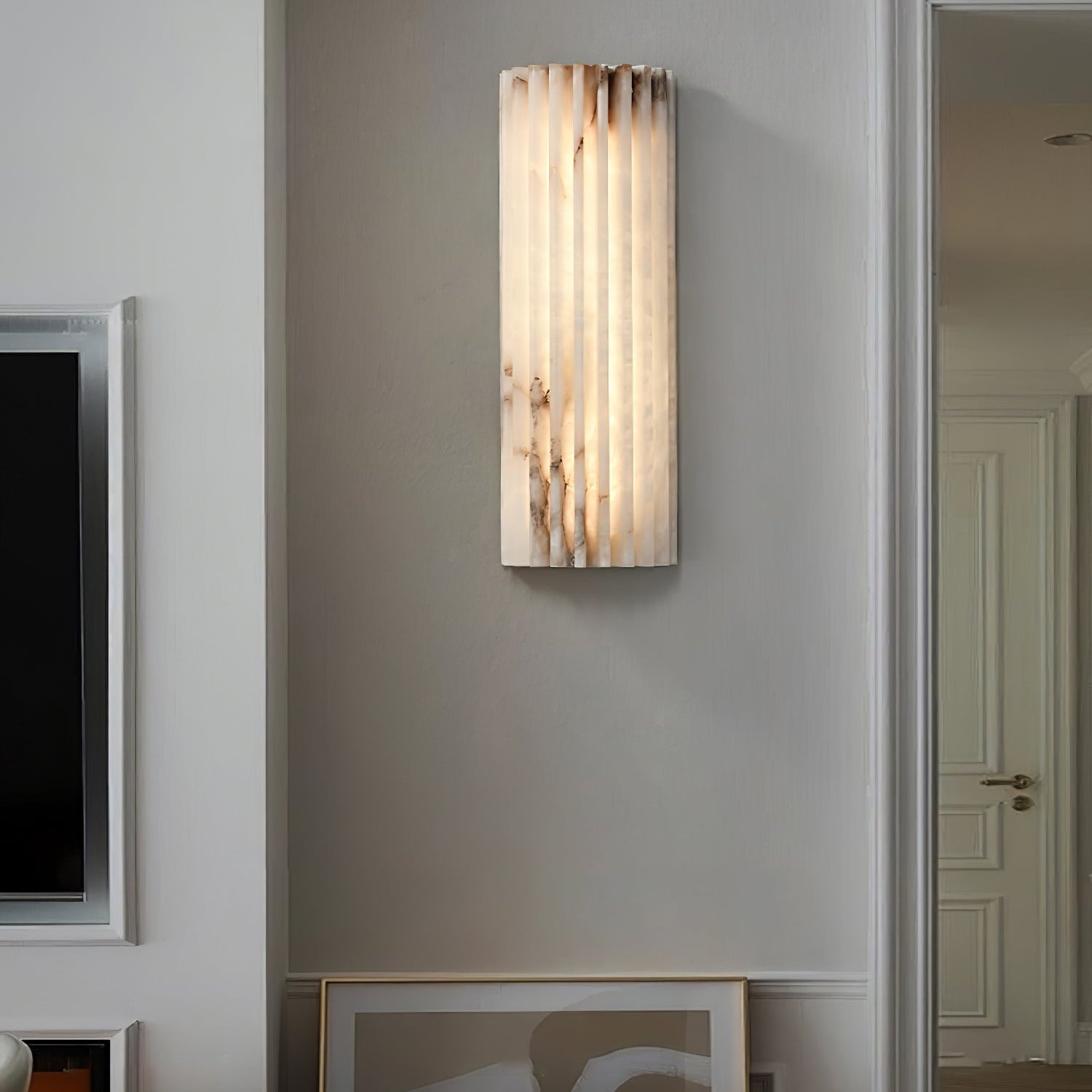 Orcarion Alabaster Wall Lamp - Neutral Decor