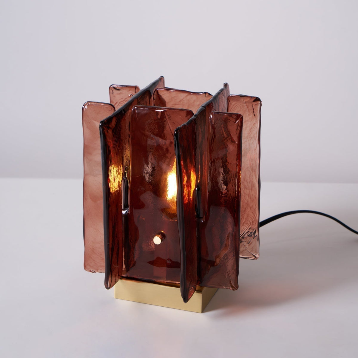 Avlaear Artisan Glass Desk Lamp