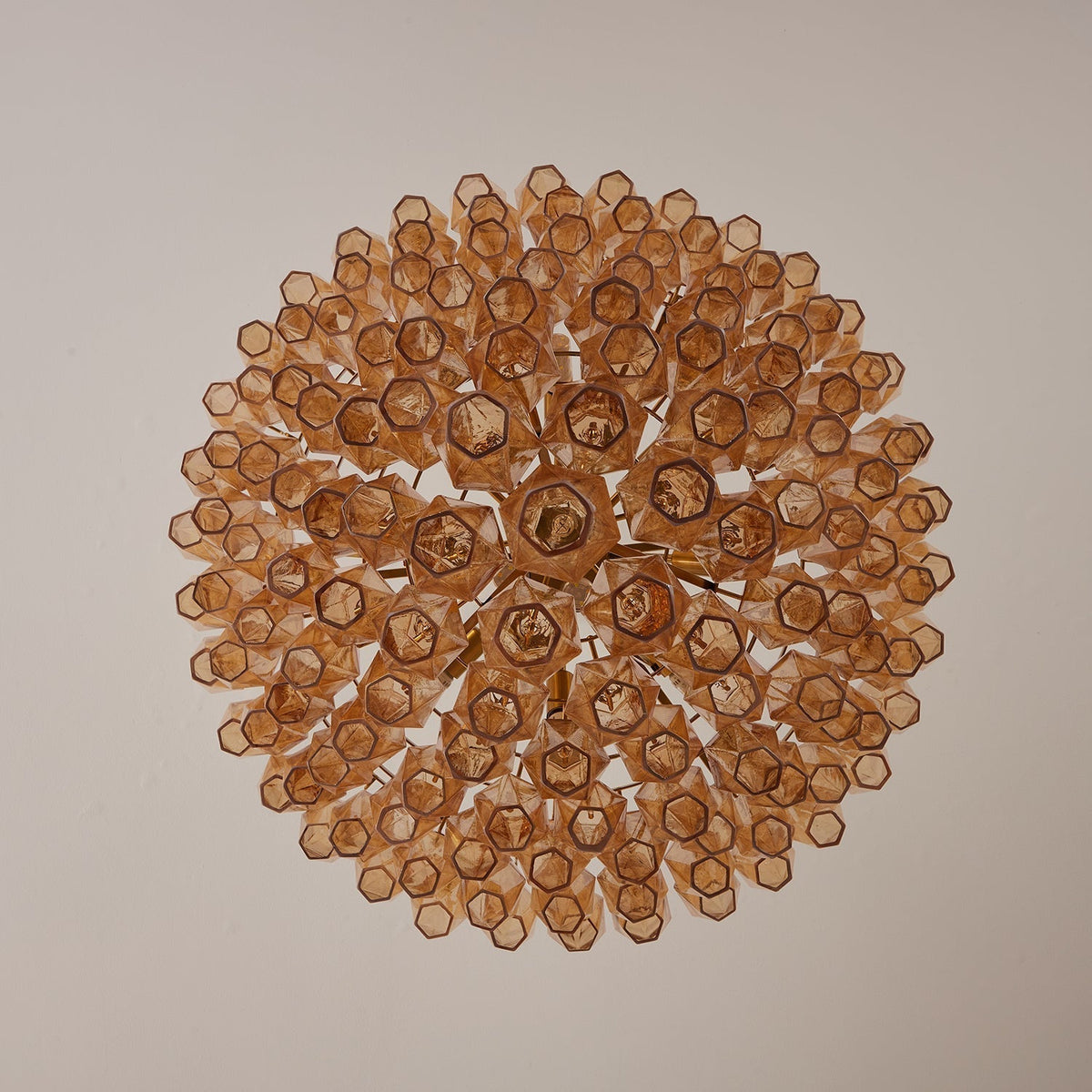 Orelielle Chandelier Amber Empire Prism