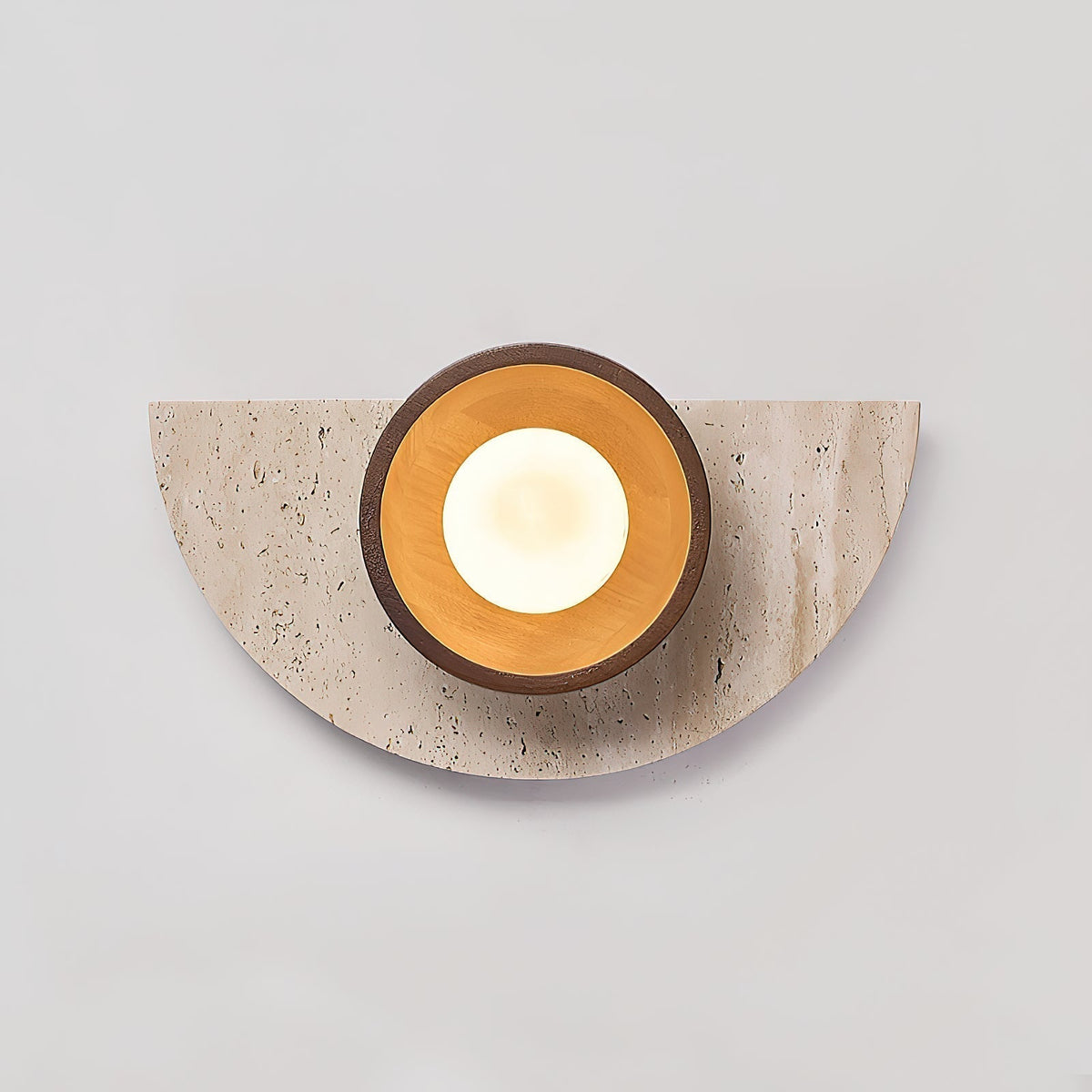 Dvaluvyi Individual Creativity Travertine Wall Lamp