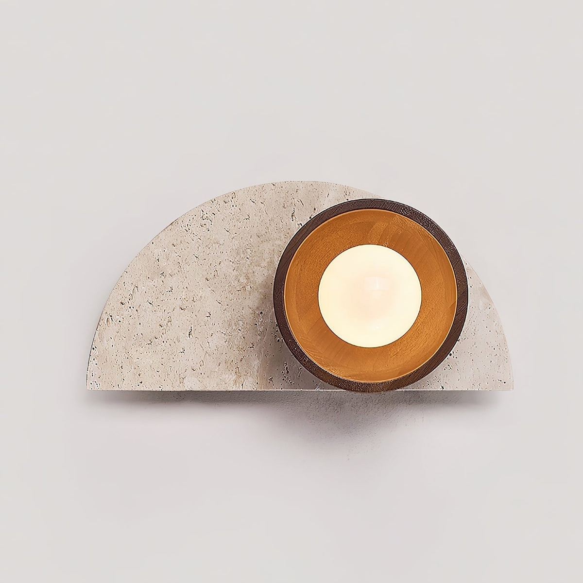 Dvaluvyi Individual Creativity Travertine Wall Lamp