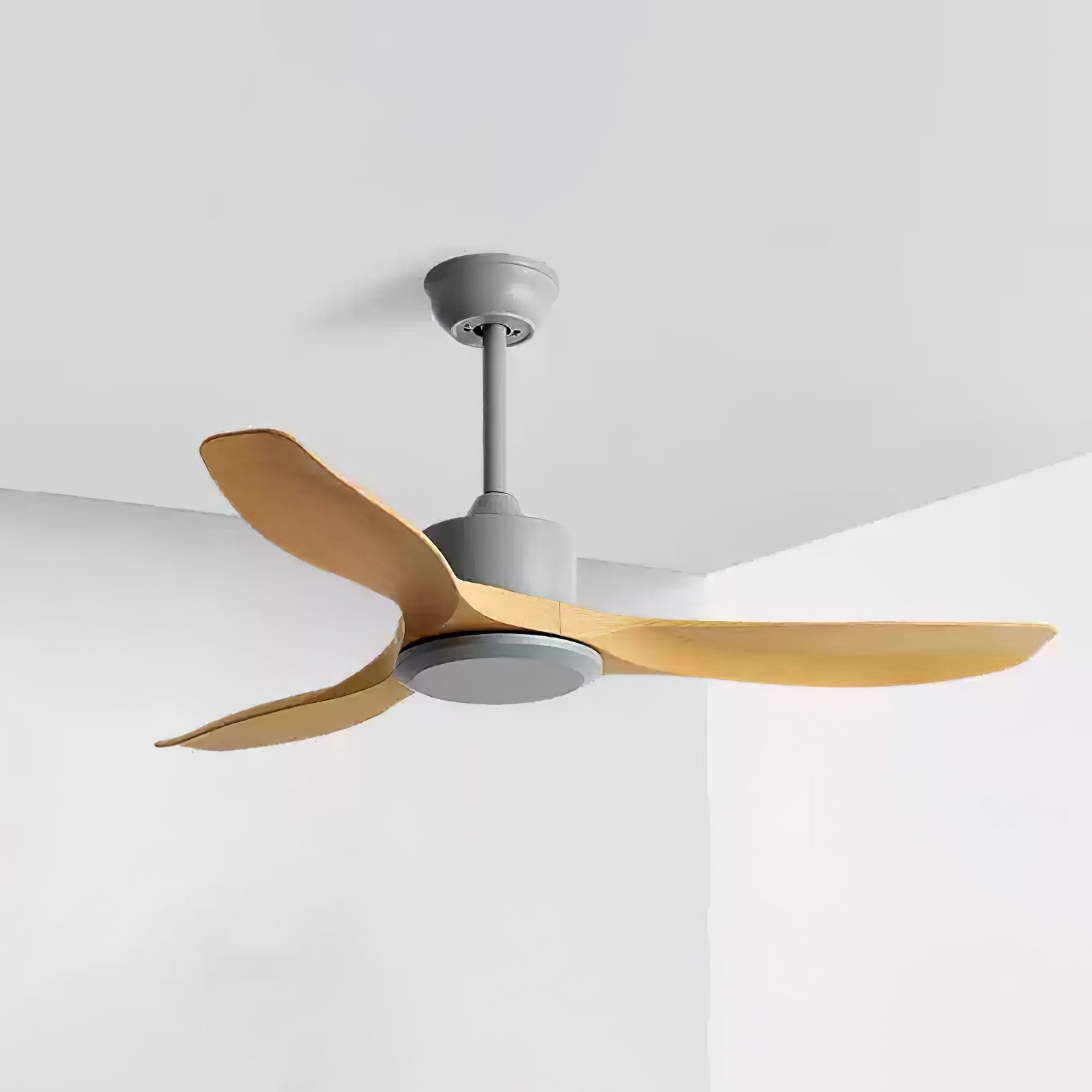 Arlo Minimalist Wood Ceiling Fan Light - Neutral Decor
