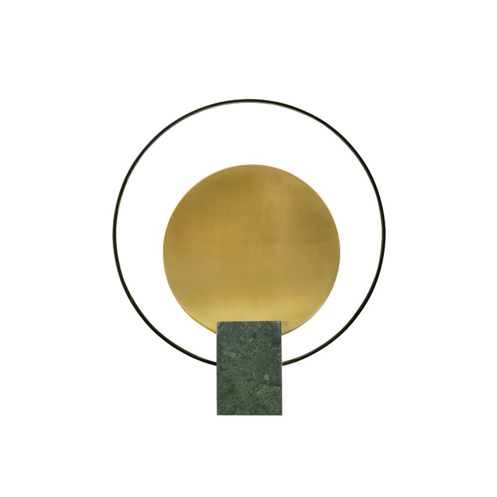 Lirixy Marble Geometric Table Lamp