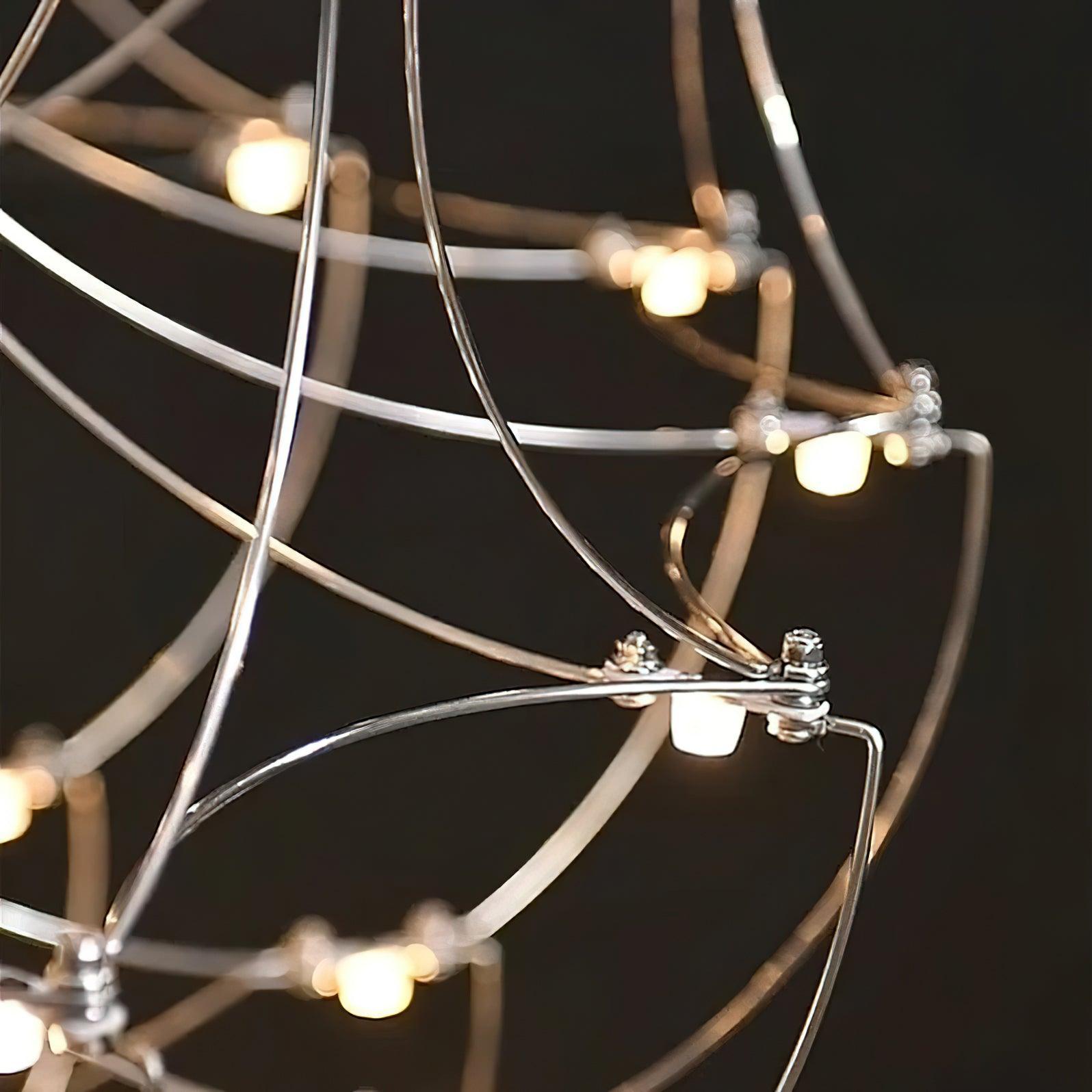 Wesrin Chandelier Stainless Steel Wire Firefly
