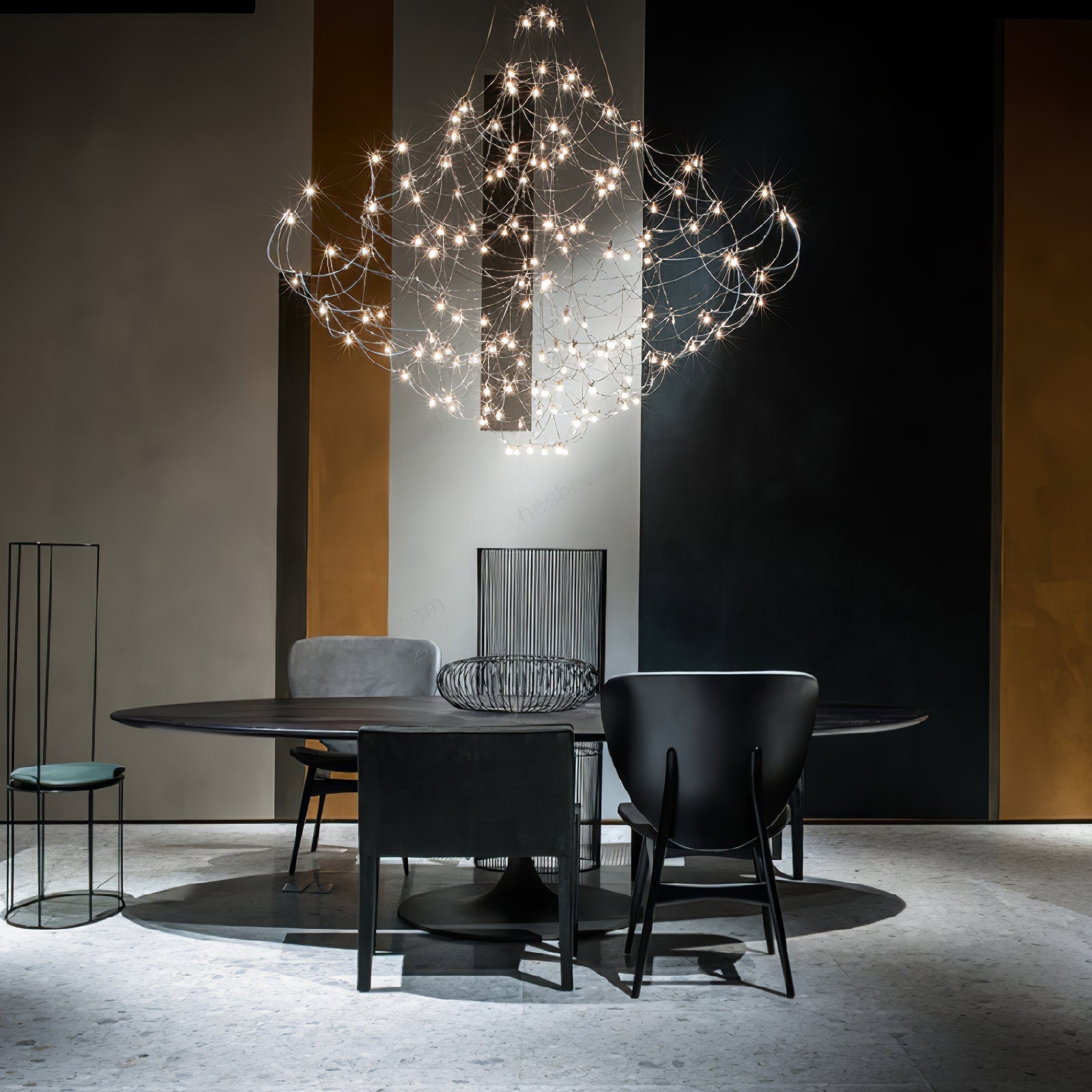 Wesrin Chandelier Stainless Steel Wire Firefly