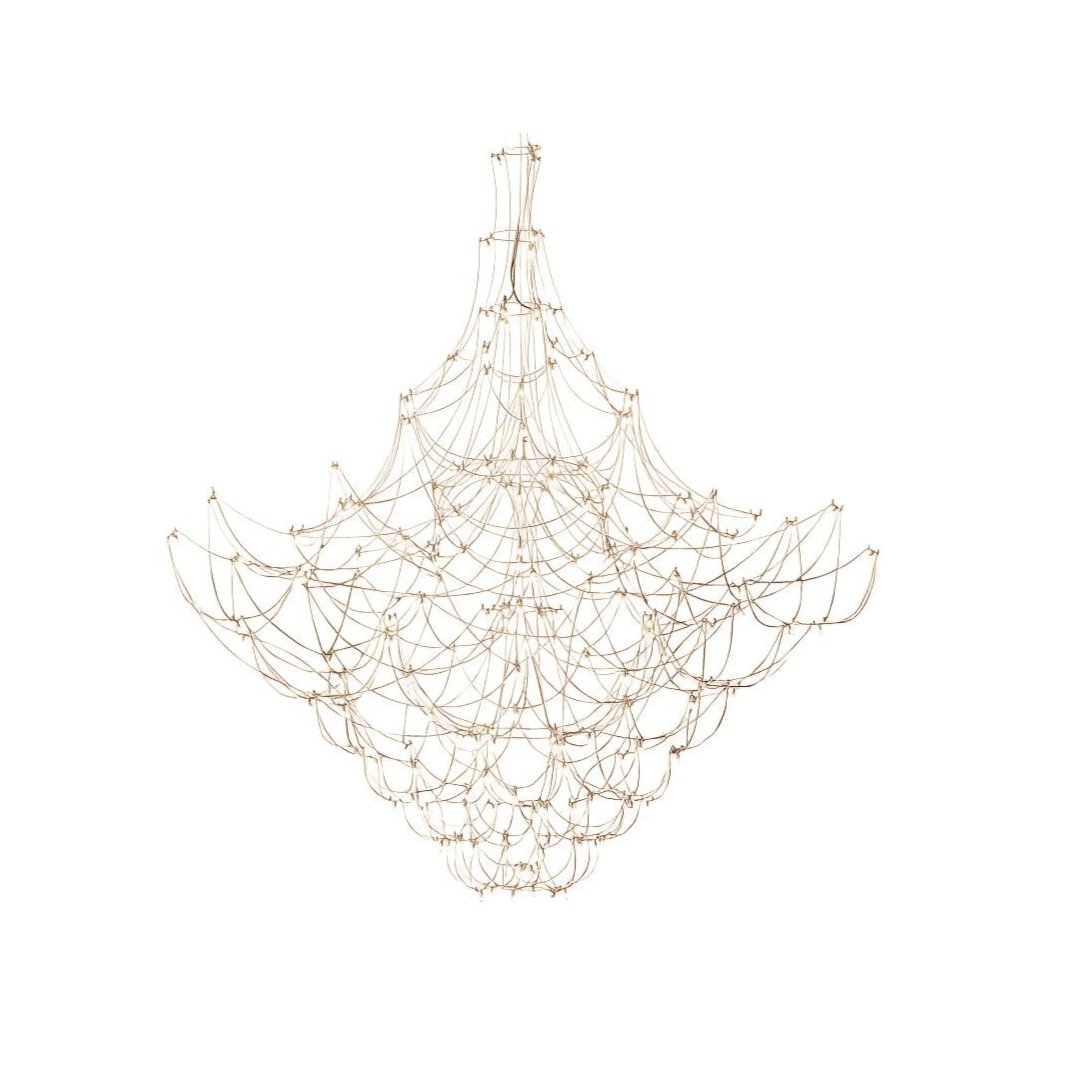 Wesrin Chandelier Stainless Steel Wire Firefly