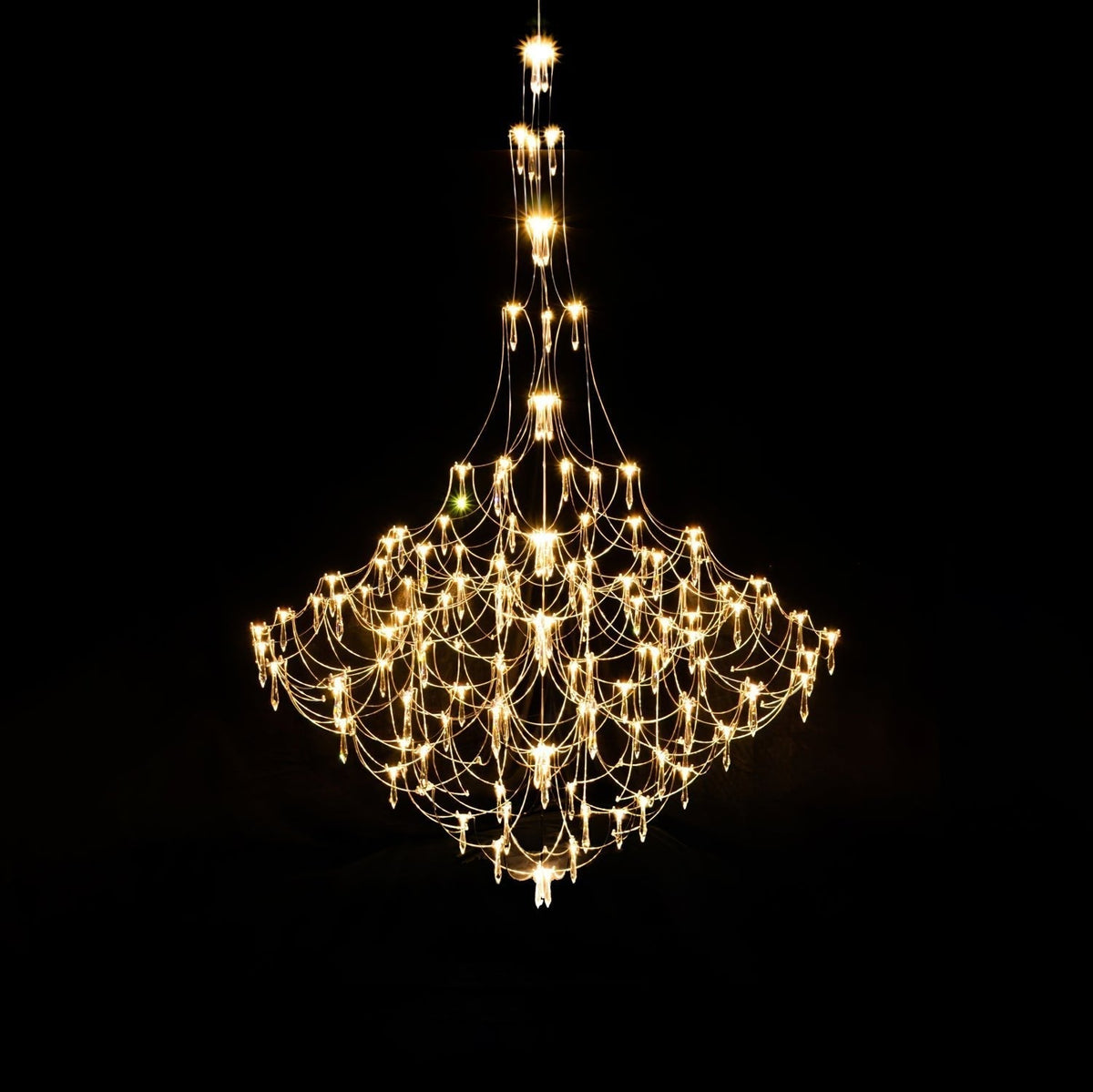 Wesrin Chandelier Stainless Steel Wire Firefly