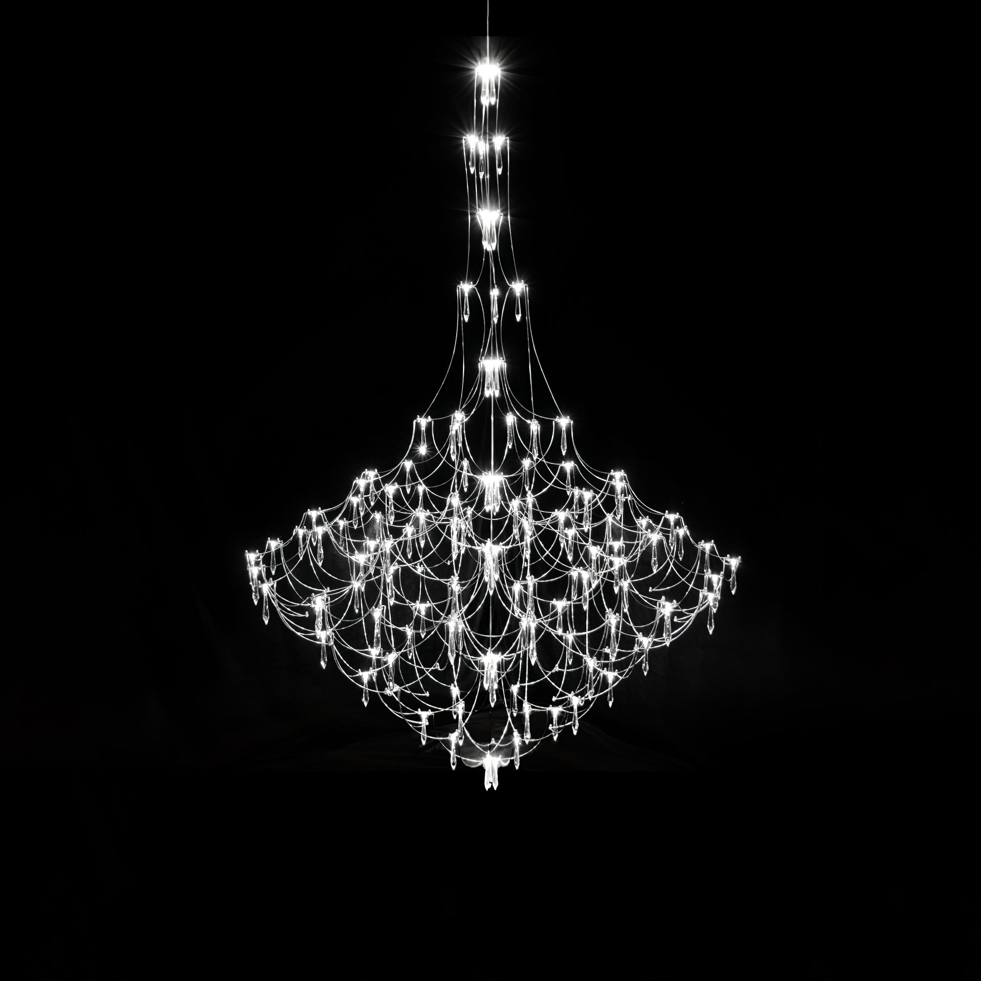 Wesrin Chandelier Stainless Steel Wire Firefly
