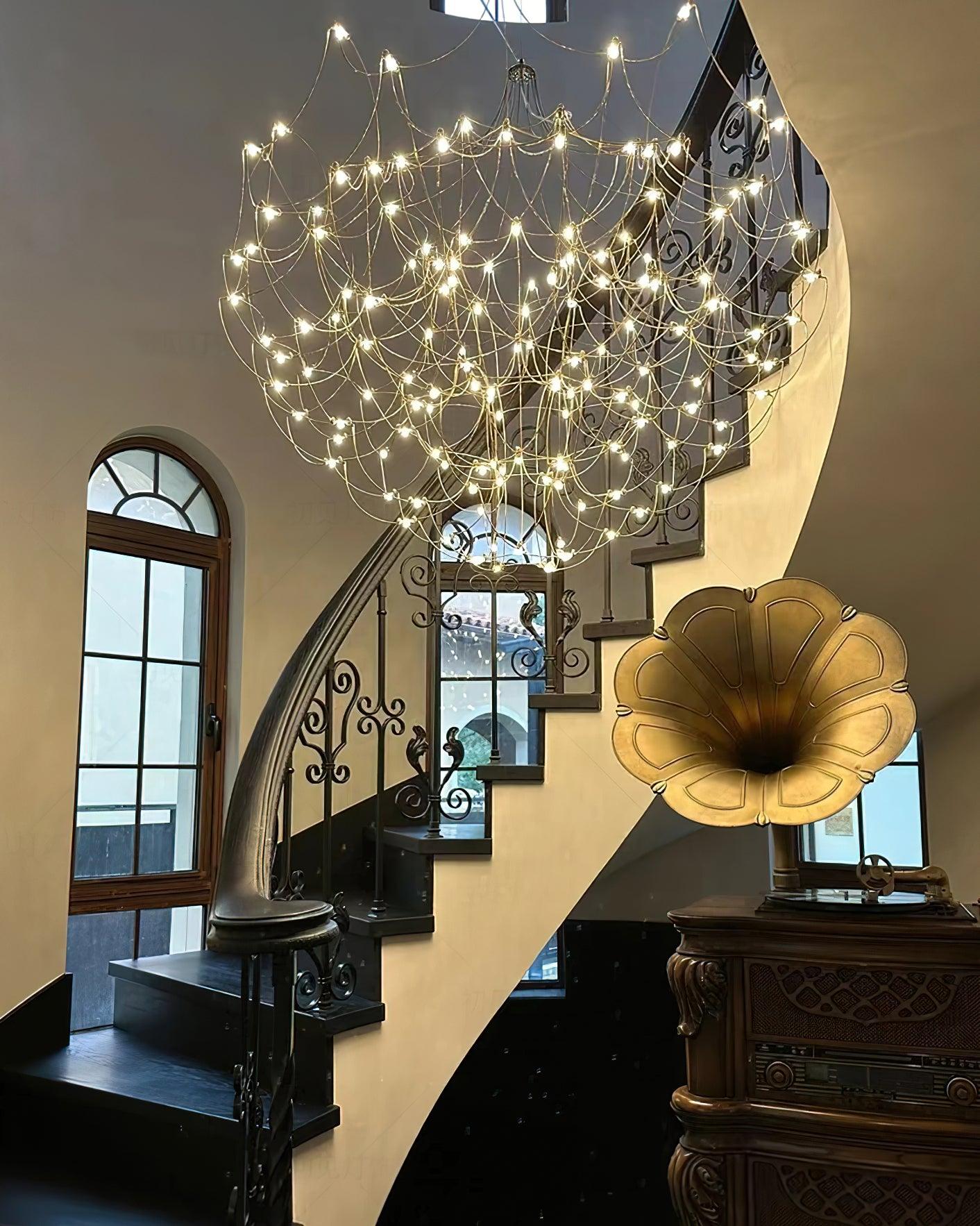 Wesrin Chandelier Stainless Steel Wire Firefly