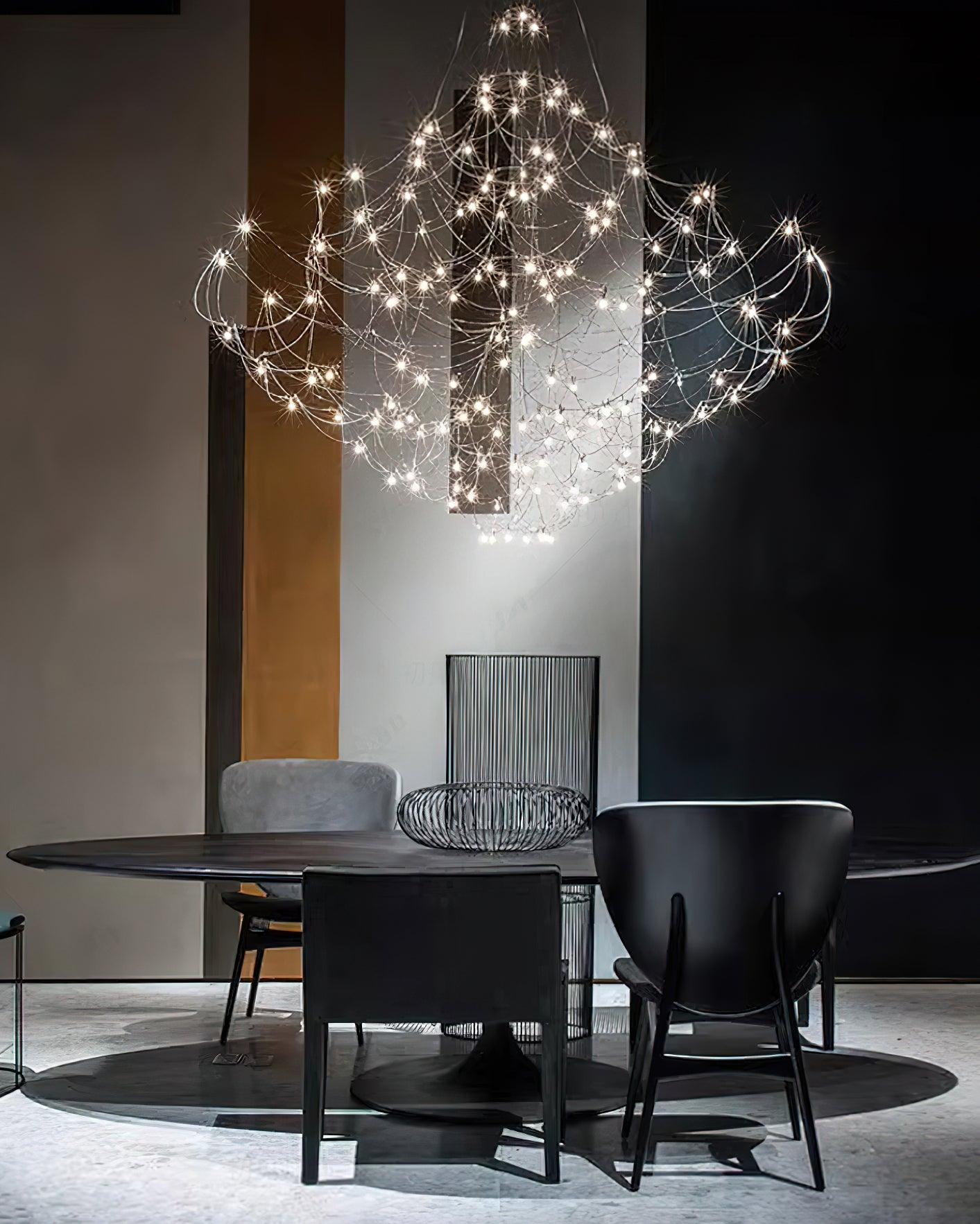 Wesrin Chandelier Stainless Steel Wire Firefly