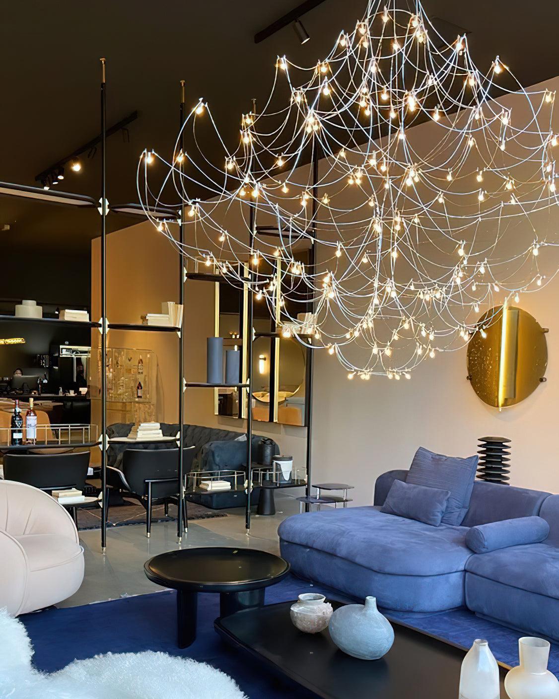 Wesrin Chandelier Stainless Steel Wire Firefly
