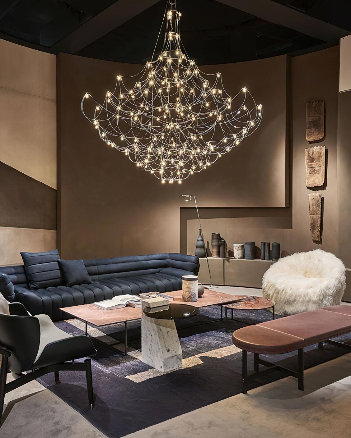 Wesrin Chandelier Stainless Steel Wire Firefly