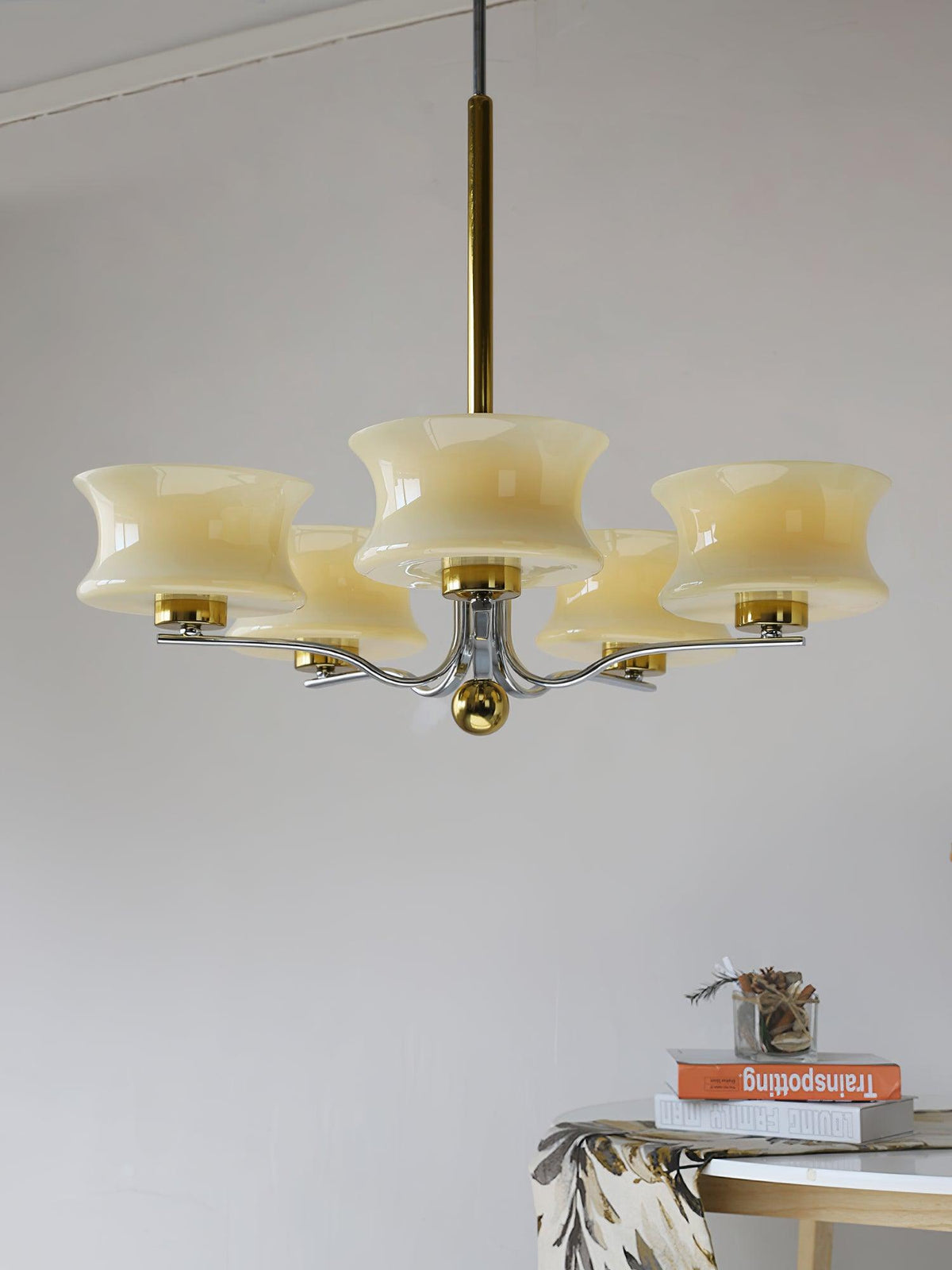 Lioralelle Elegant Glass Chandelier