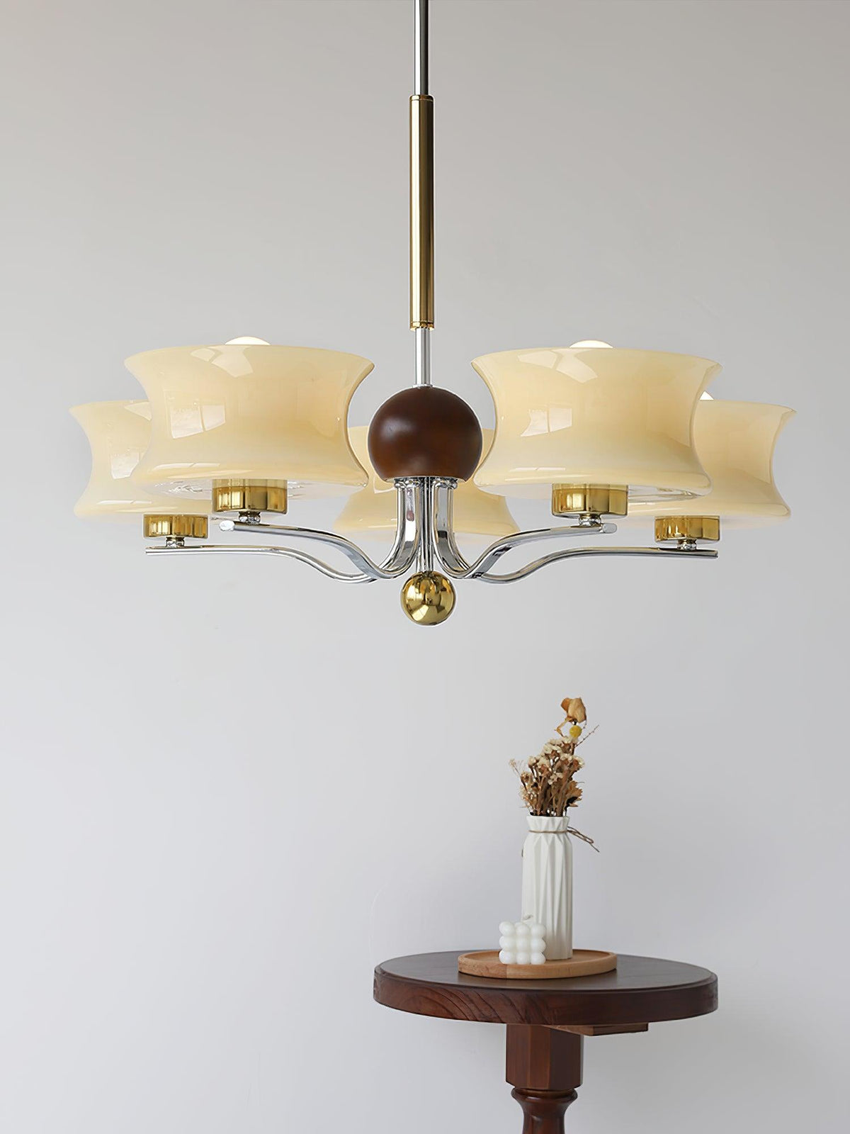 Lioralelle Elegant Glass Chandelier