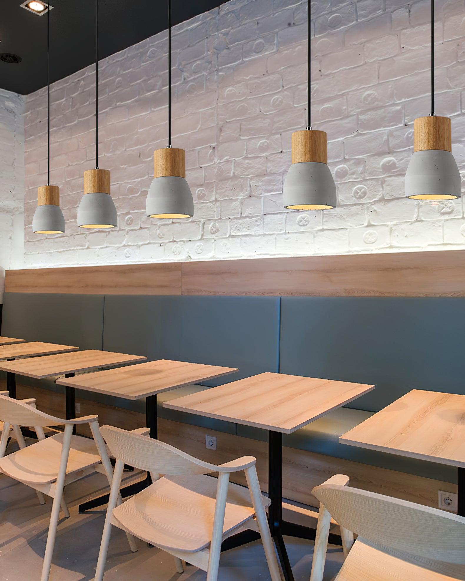 Concretis Industrial Cement Pendant Light