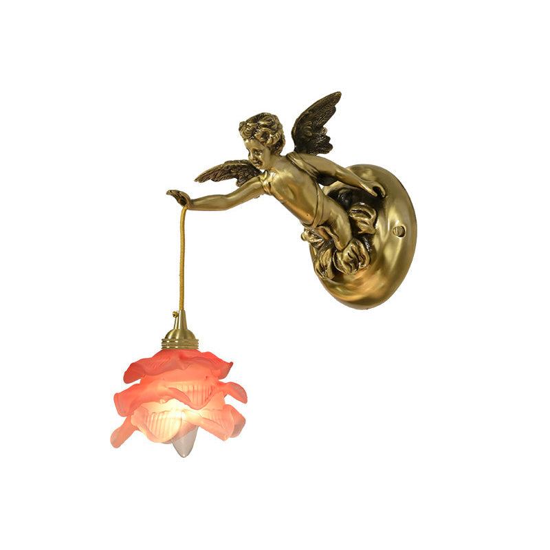 Solange Angel Glass Wall Lamp