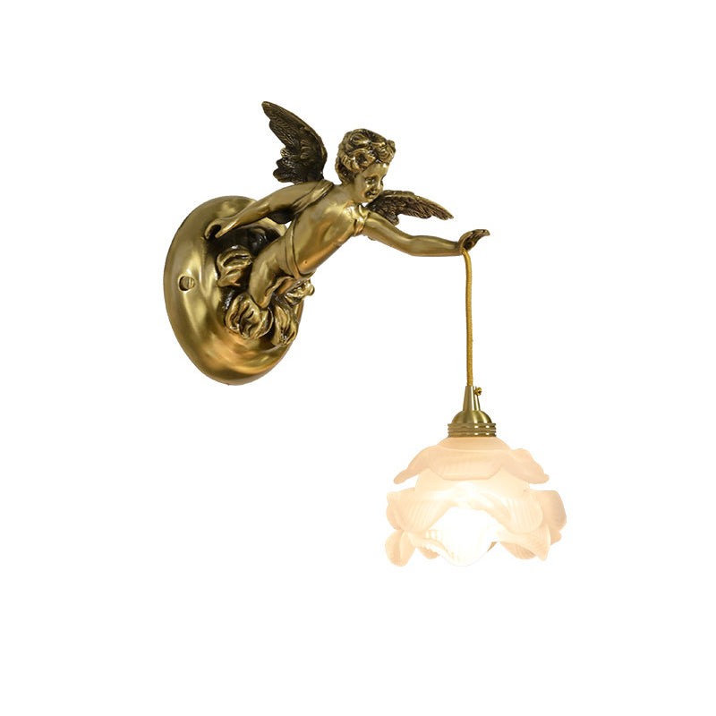 Solange Angel Glass Wall Lamp