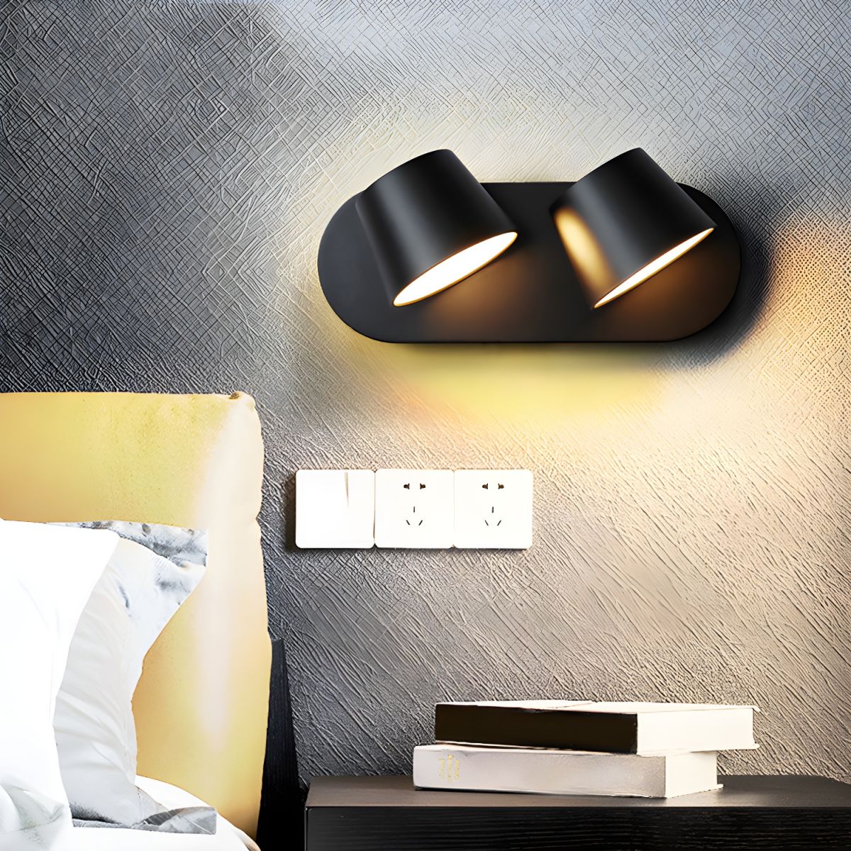 Nathania Angle Adjustable Reading Wall Lamp - Neutral Decor