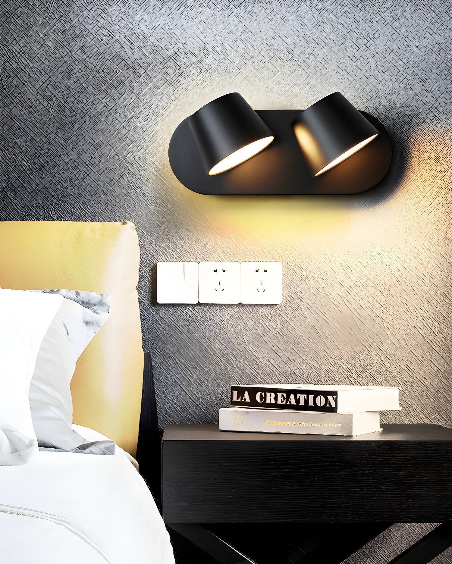 Nathania Angle Adjustable Reading Wall Lamp - Neutral Decor