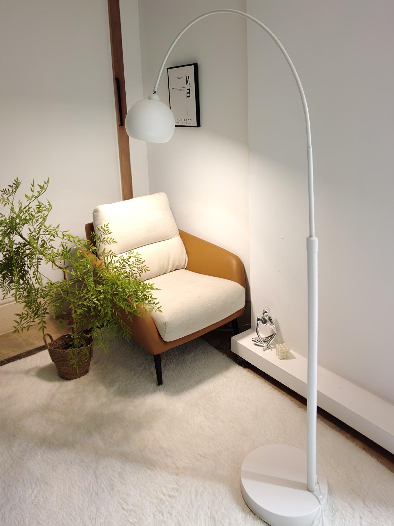 Opal Minimalist Floor Lamp
