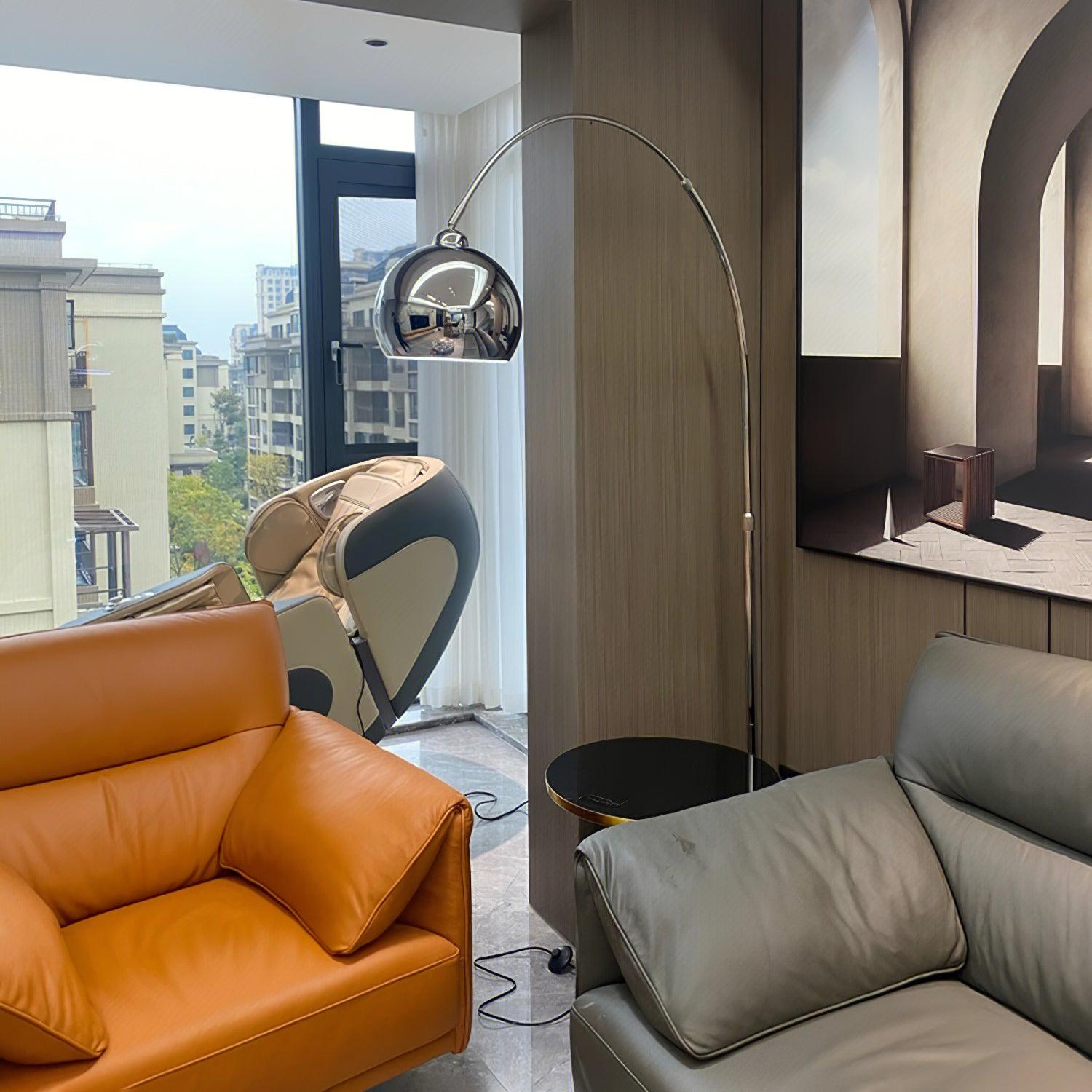 Opal Minimalist Floor Lamp