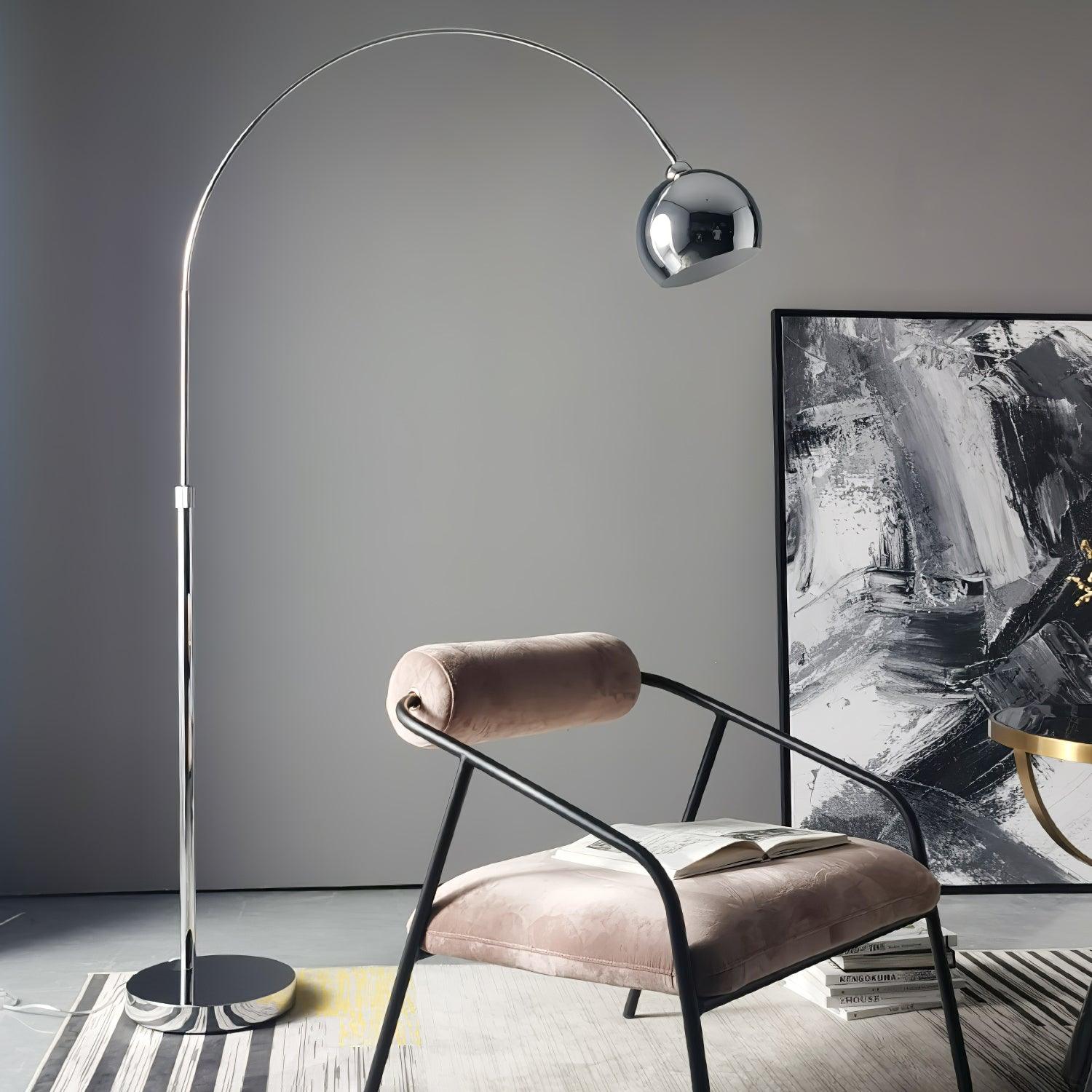 Opal Minimalist Floor Lamp