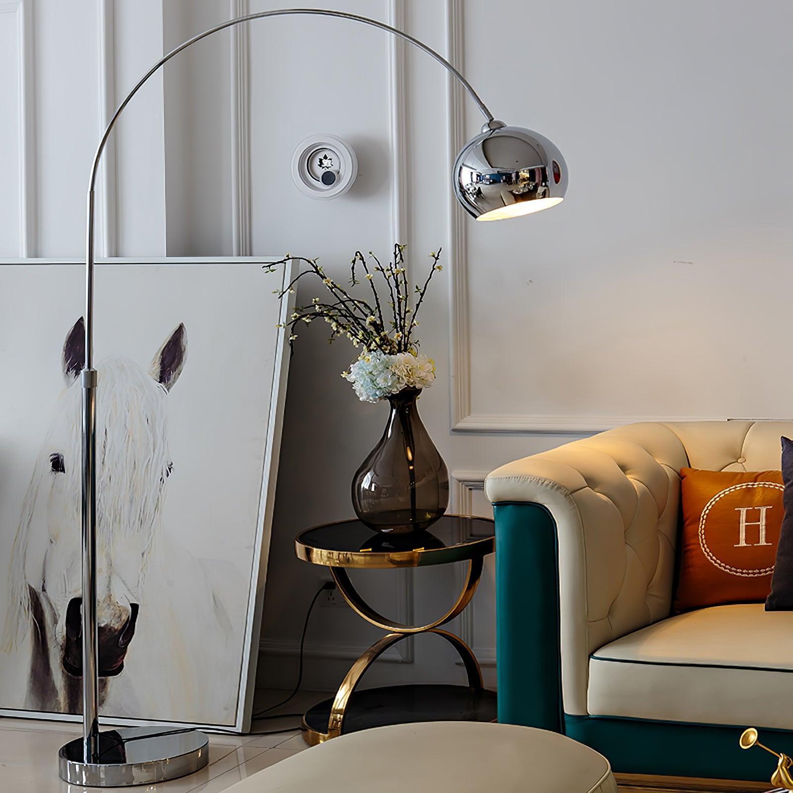 Opal Minimalist Floor Lamp