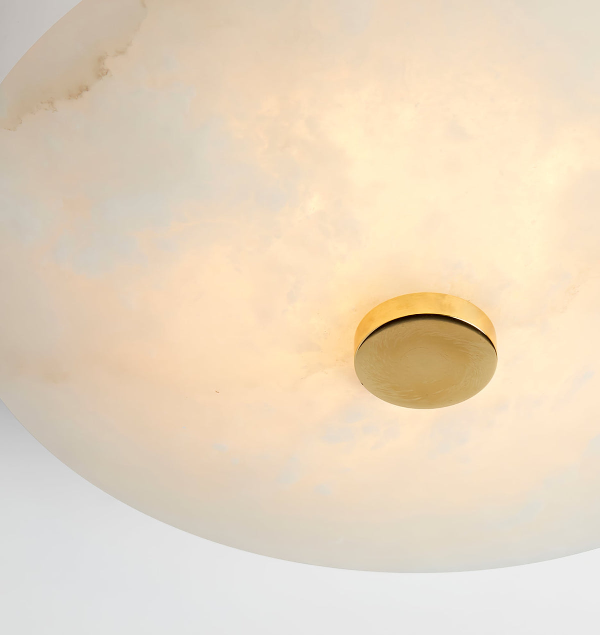 Clio Alabaster Flush Mount Ceiling Light