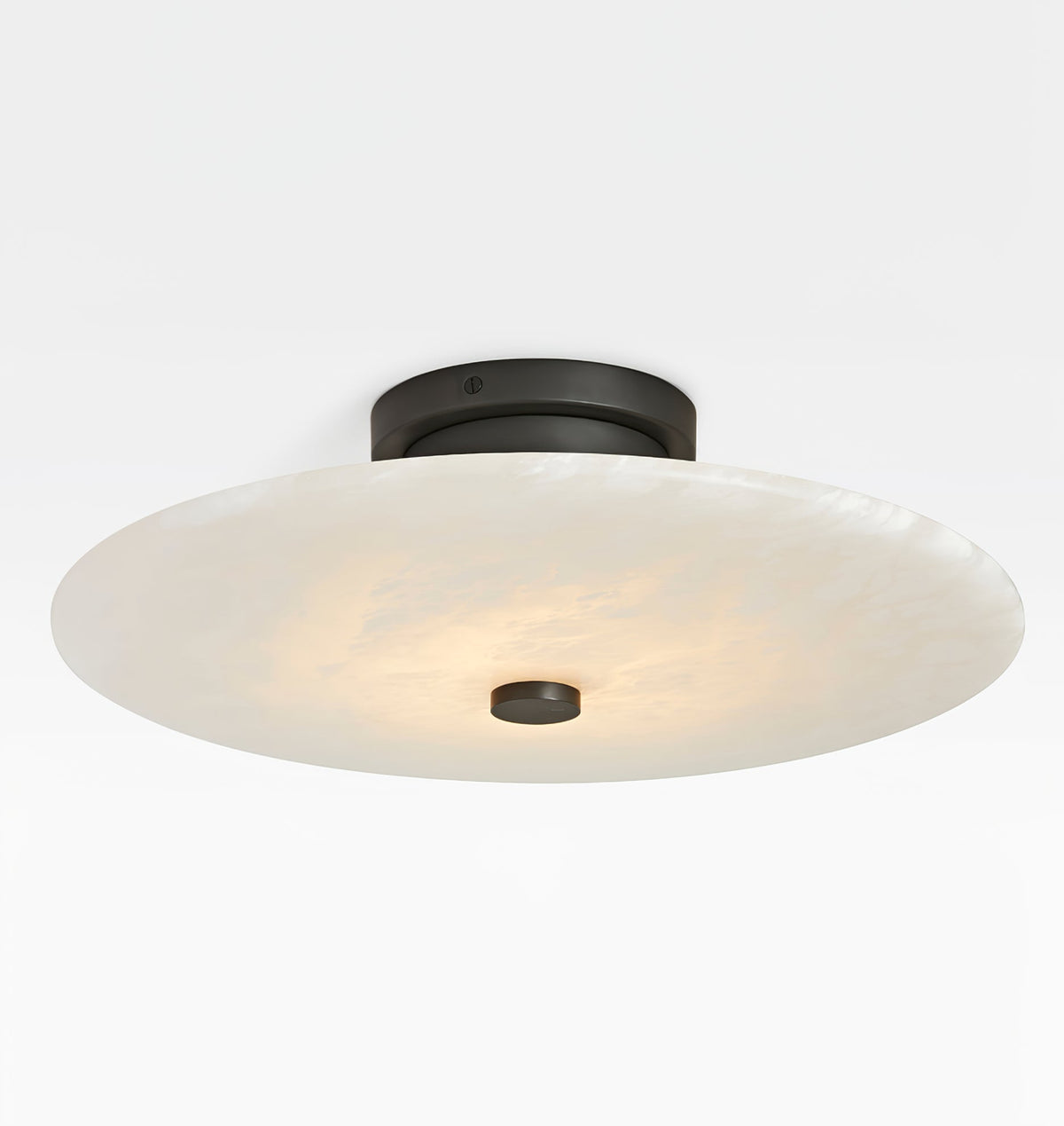 Clio Alabaster Flush Mount Ceiling Light
