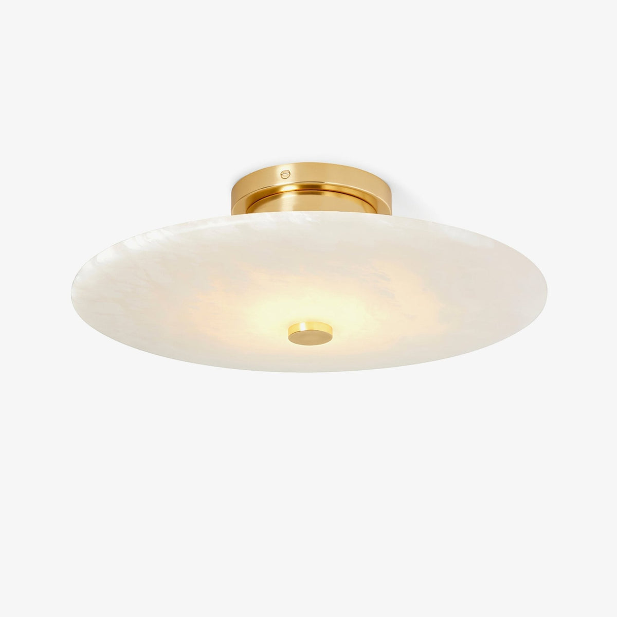 Clio Alabaster Flush Mount Ceiling Light