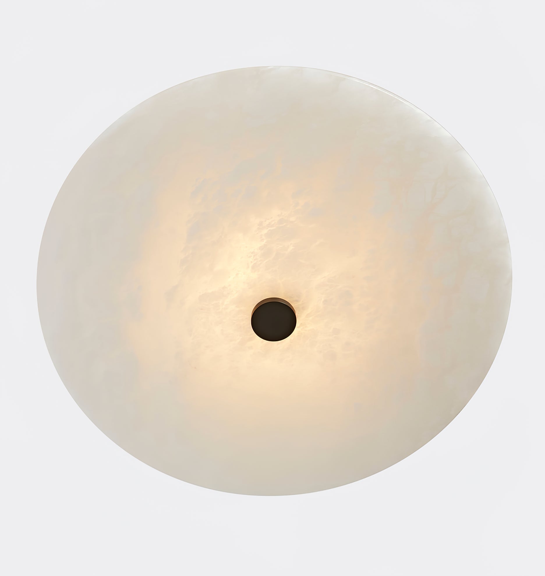 Ines Eterna Modern White Alabaster Wall Lamp