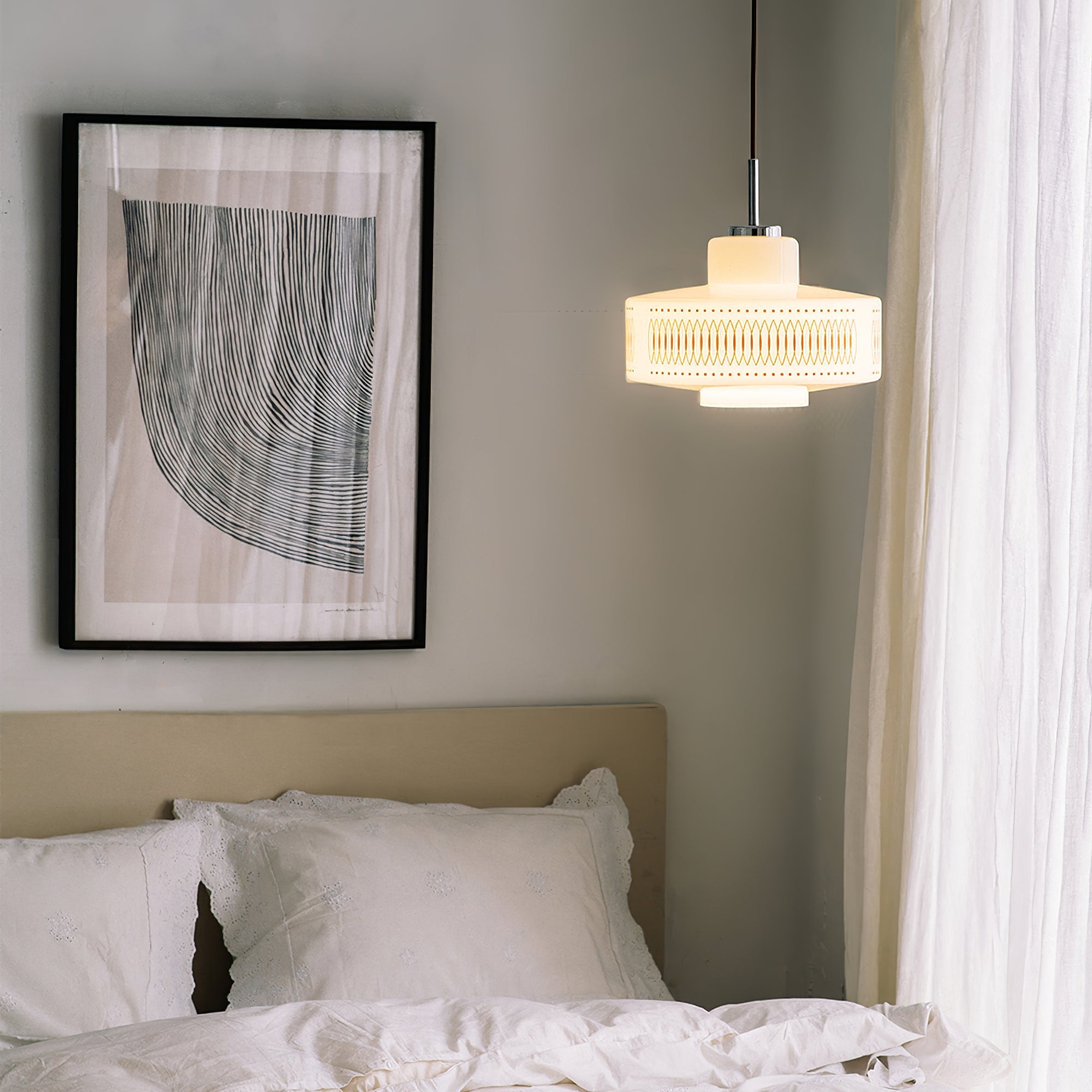 Rosecourt Glass Pendant Light