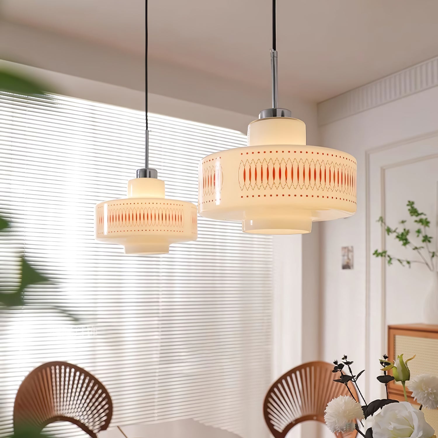 Rosecourt Glass Pendant Light