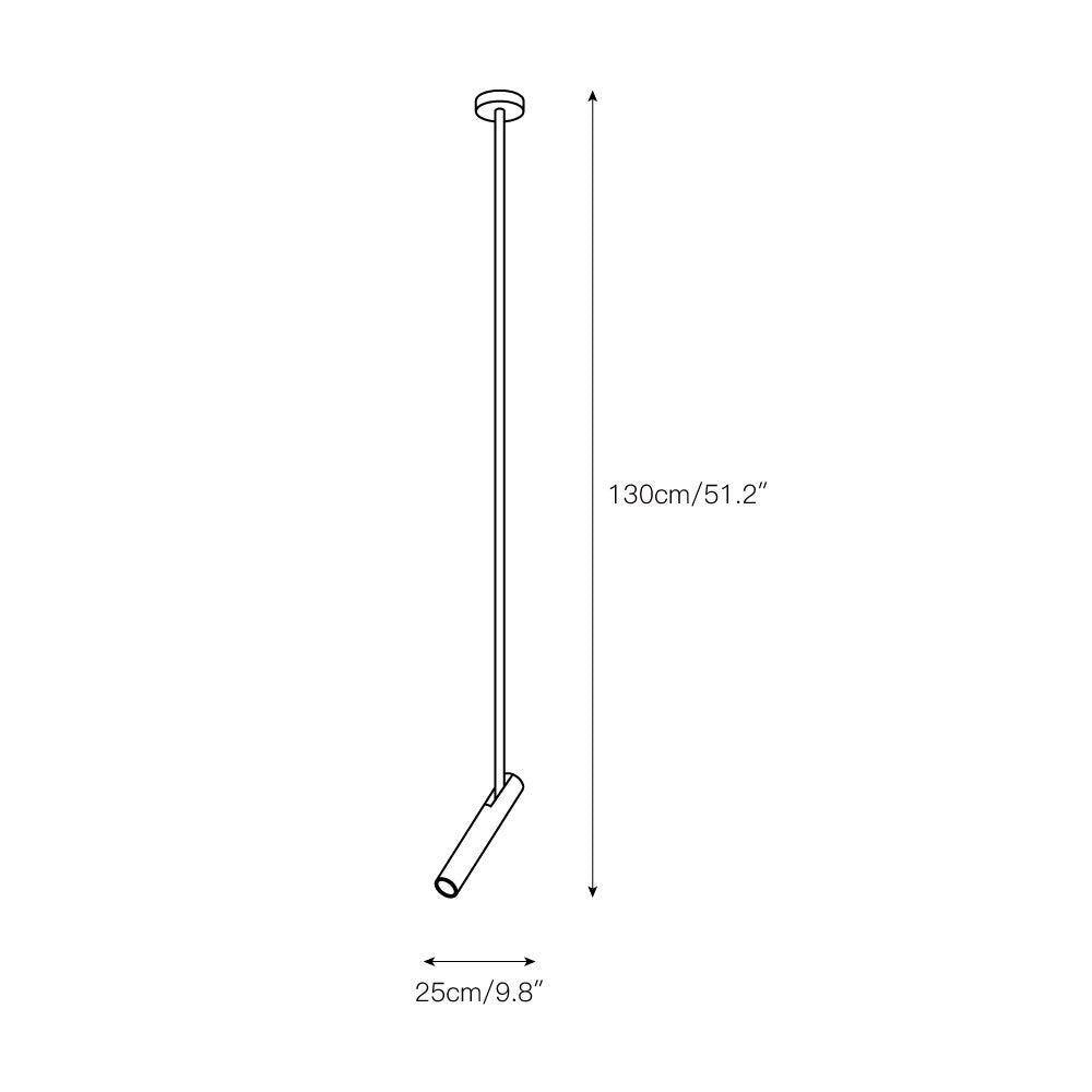 Jarnbruvyi Modern Minimalist Line Pendant Light - Neutral Decor