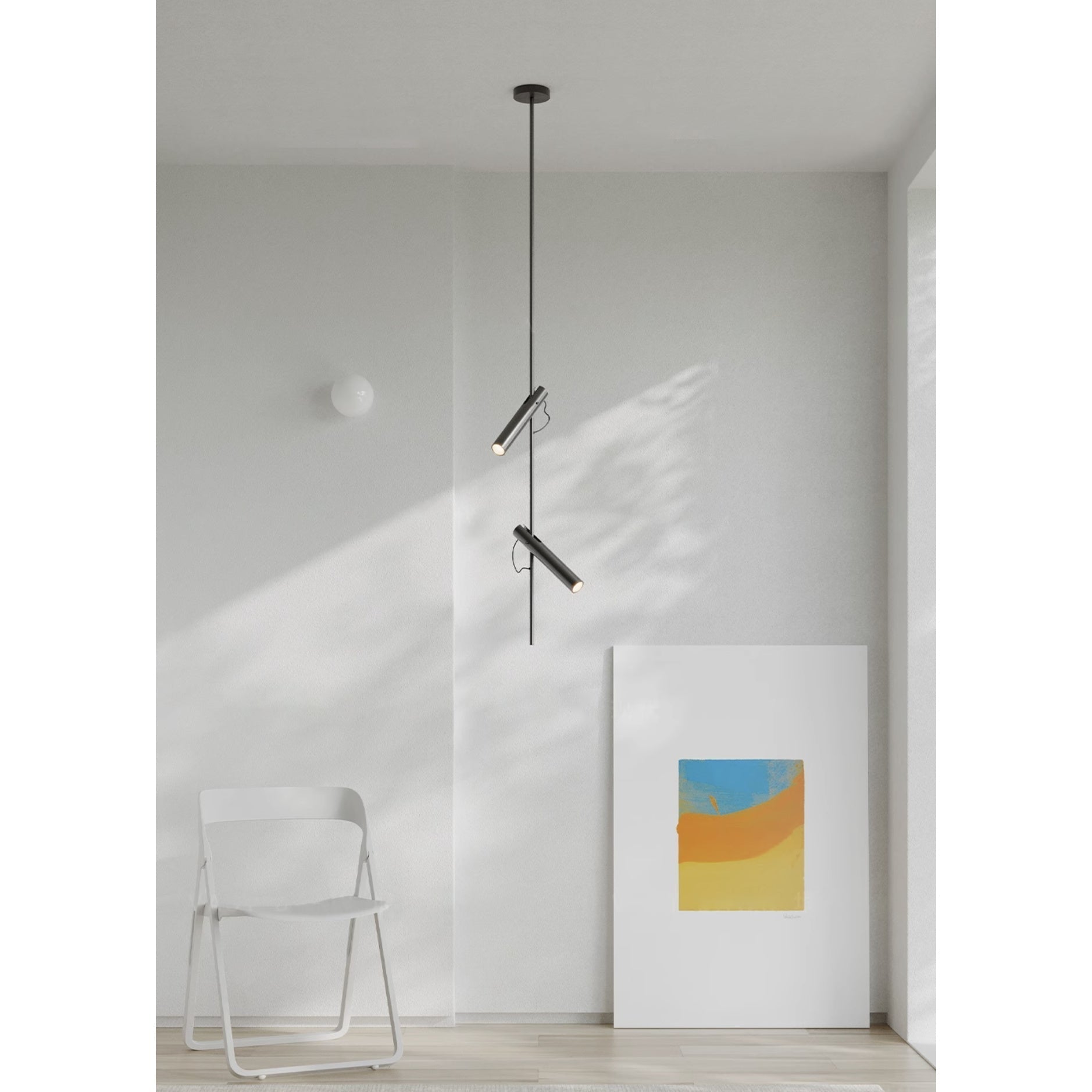 Jarnbruvyi Modern Minimalist Line Pendant Light - Neutral Decor