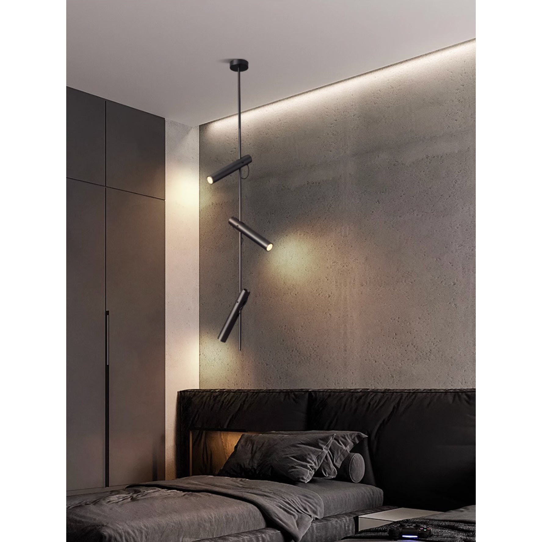 Jarnbruvyi Modern Minimalist Line Pendant Light - Neutral Decor
